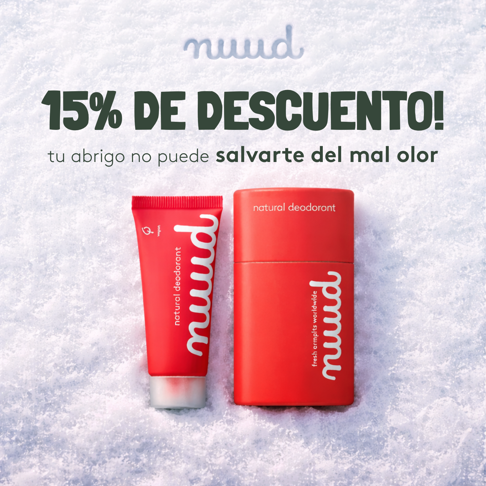 Nuud Care Facebook ad
