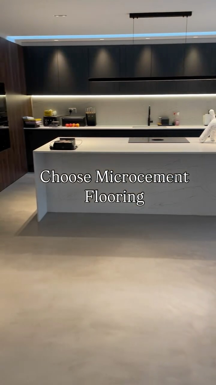 pci_microcement Facebook ad: Choose Microcement flooring for your next project.