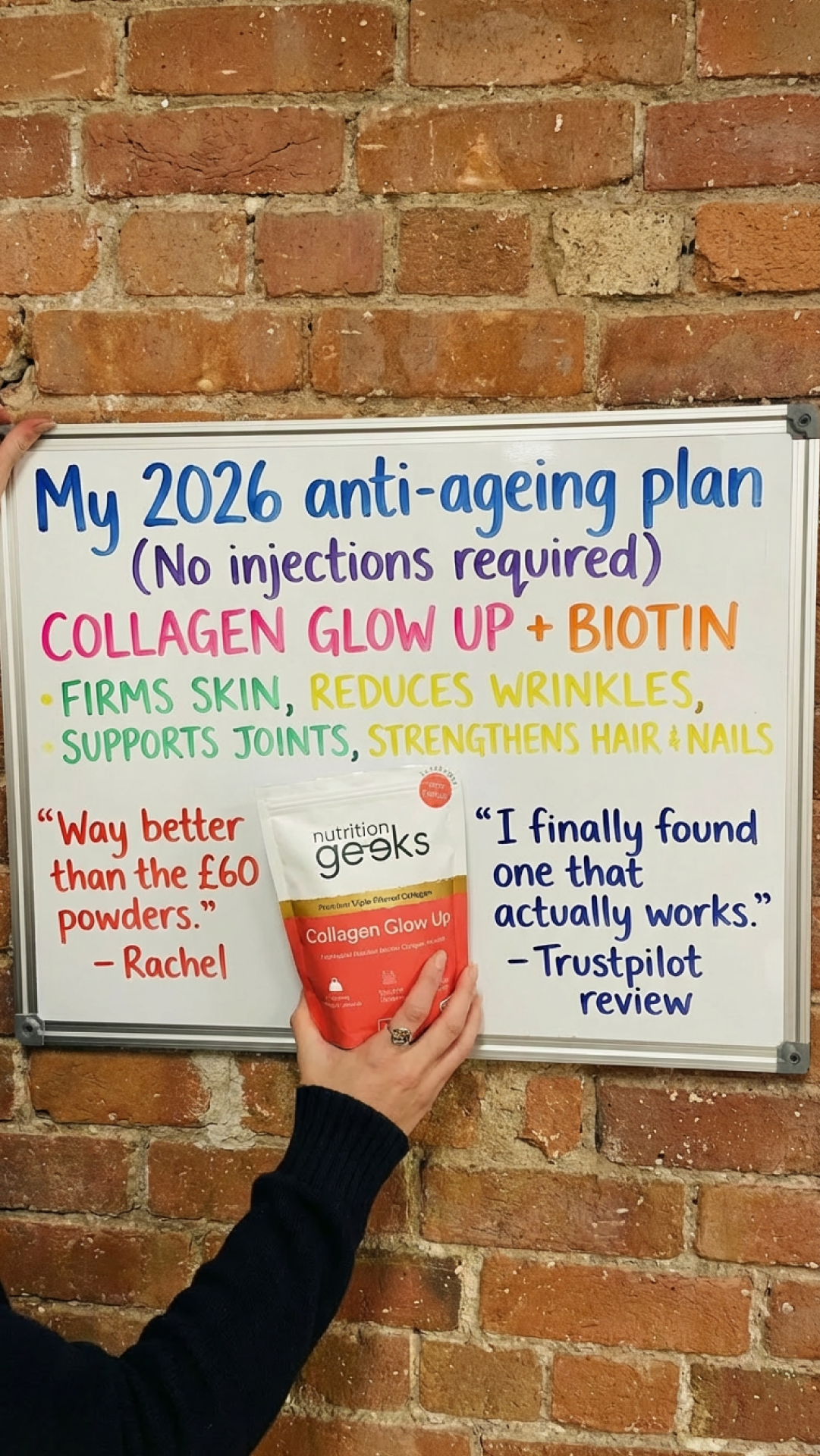 Radiant Over 40 Facebook ad