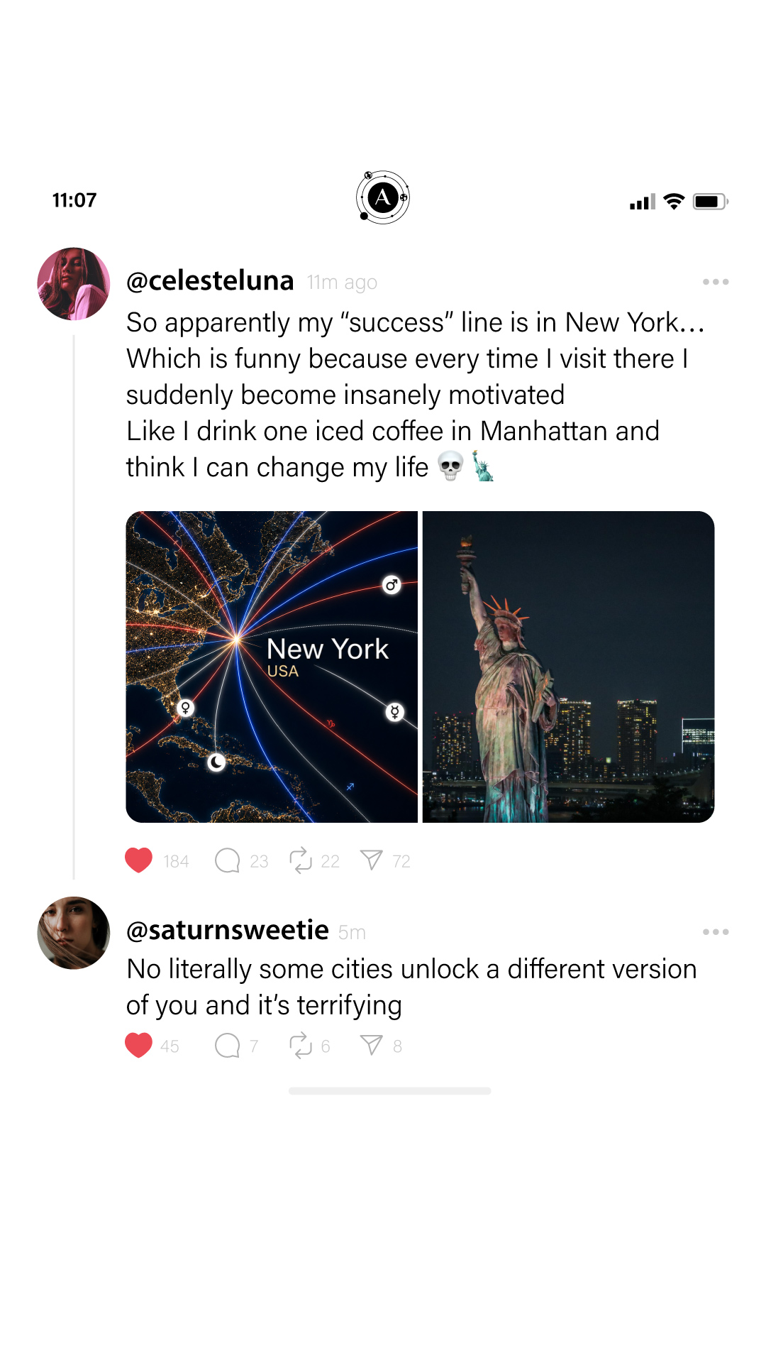 Astro life path Facebook ad