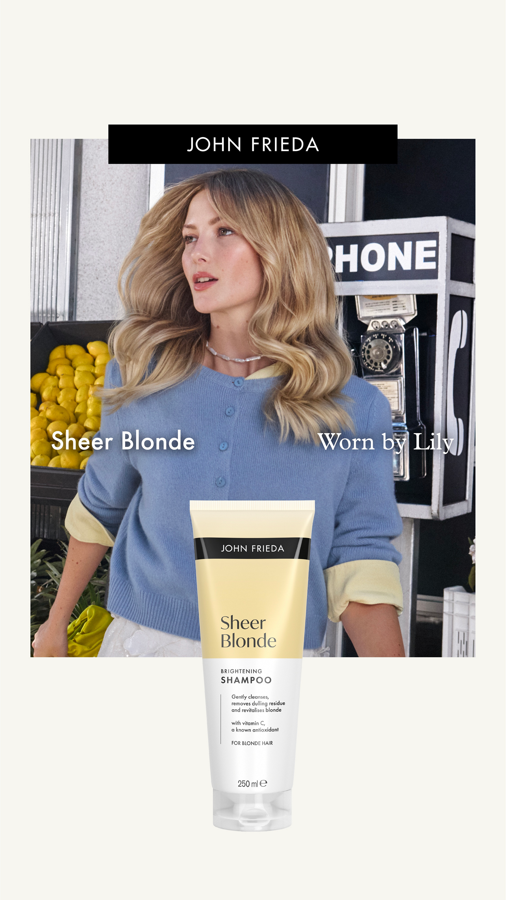 John Frieda UK Facebook ad