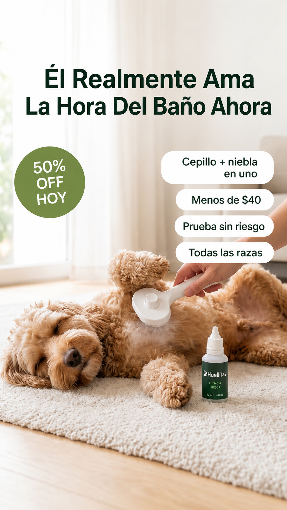 Huellitas Facebook ad from Jul 11, 2026
