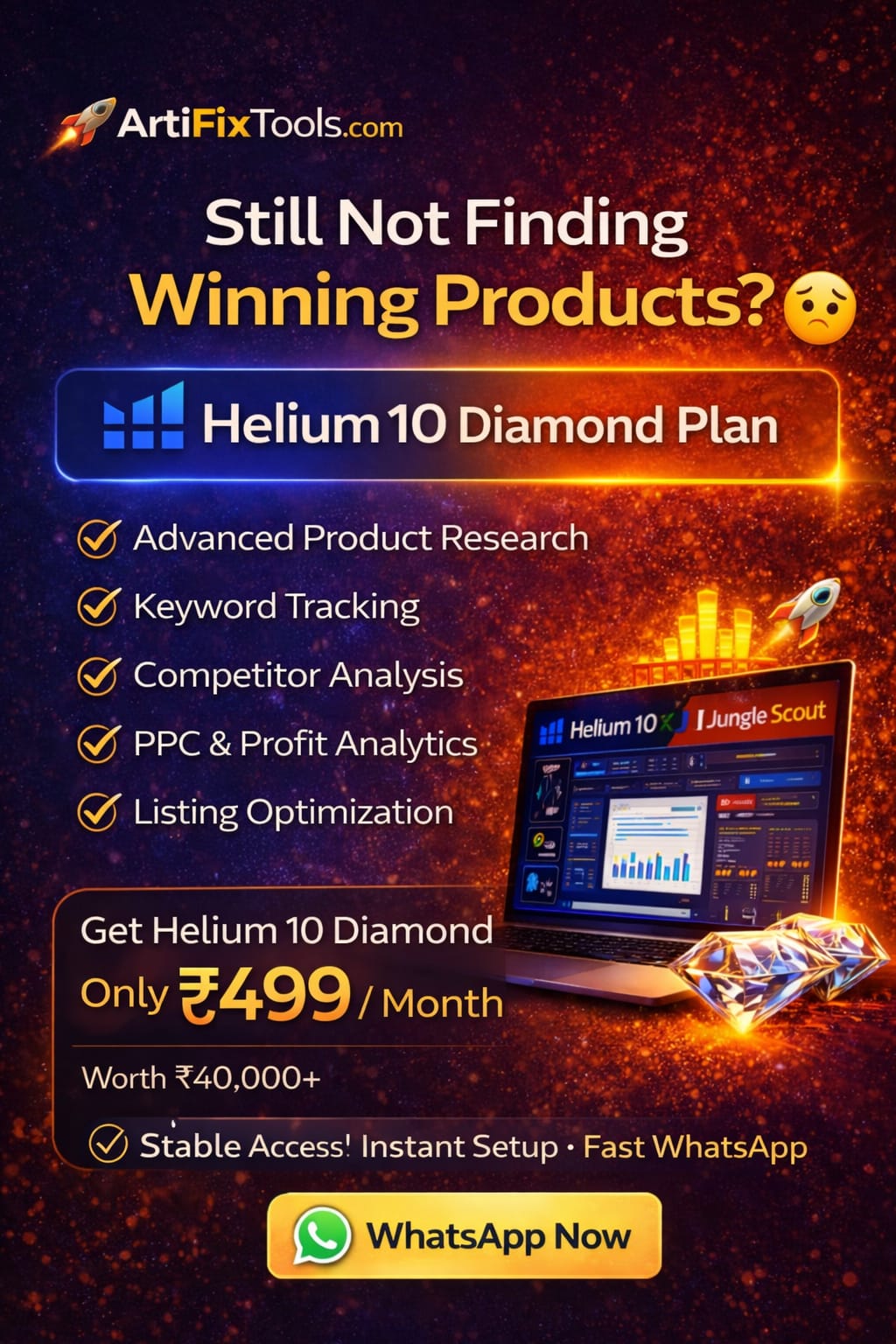 Artifixtools Facebook ad from Mar 24, 2026