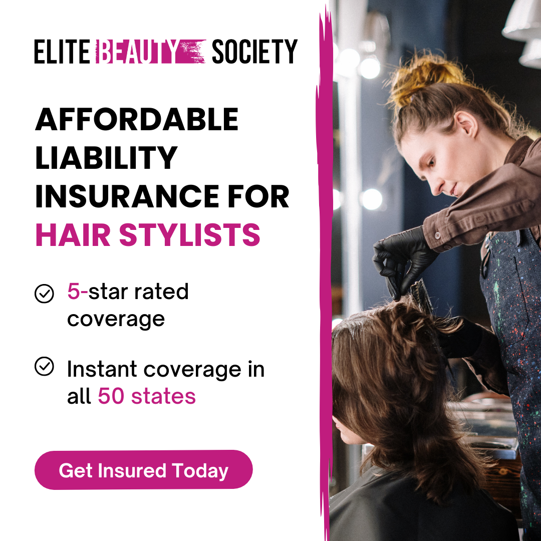 Elite Beauty Society Insurance Facebook ad