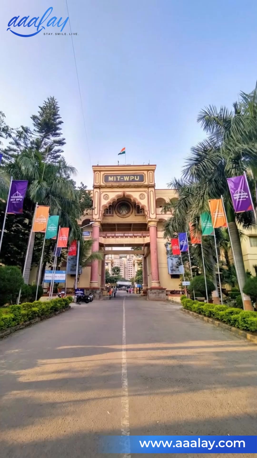 Aaalay Facebook ad: Safe Hostel Near MIT-WPU