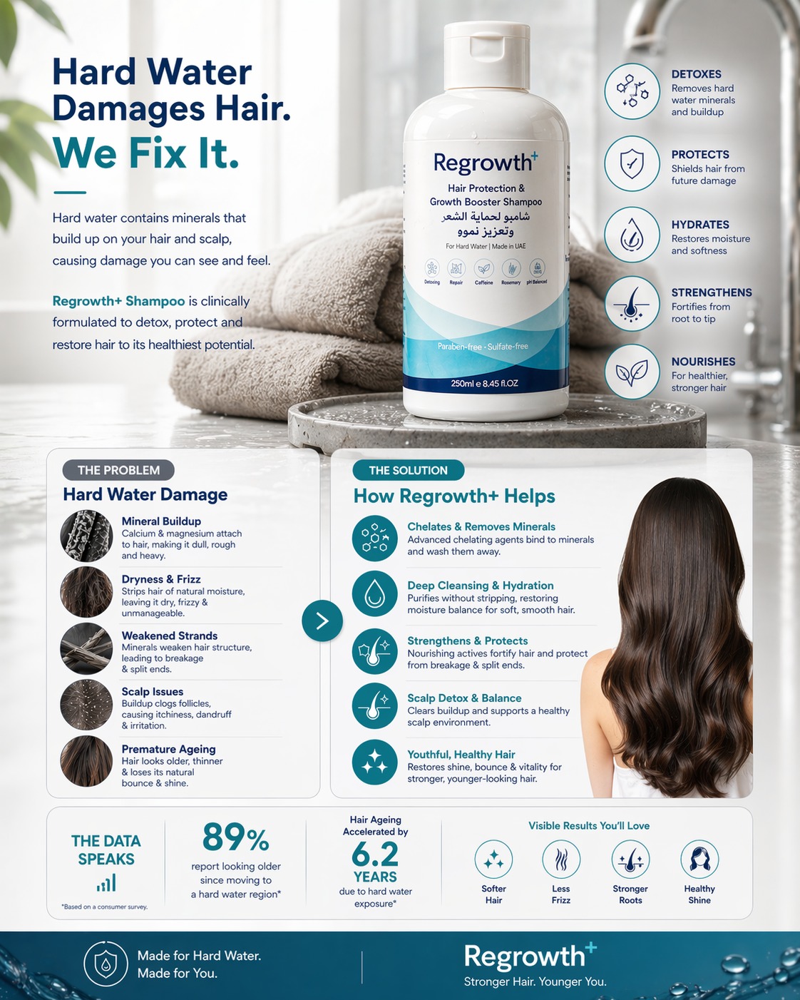 Regrowth+ Facebook ad