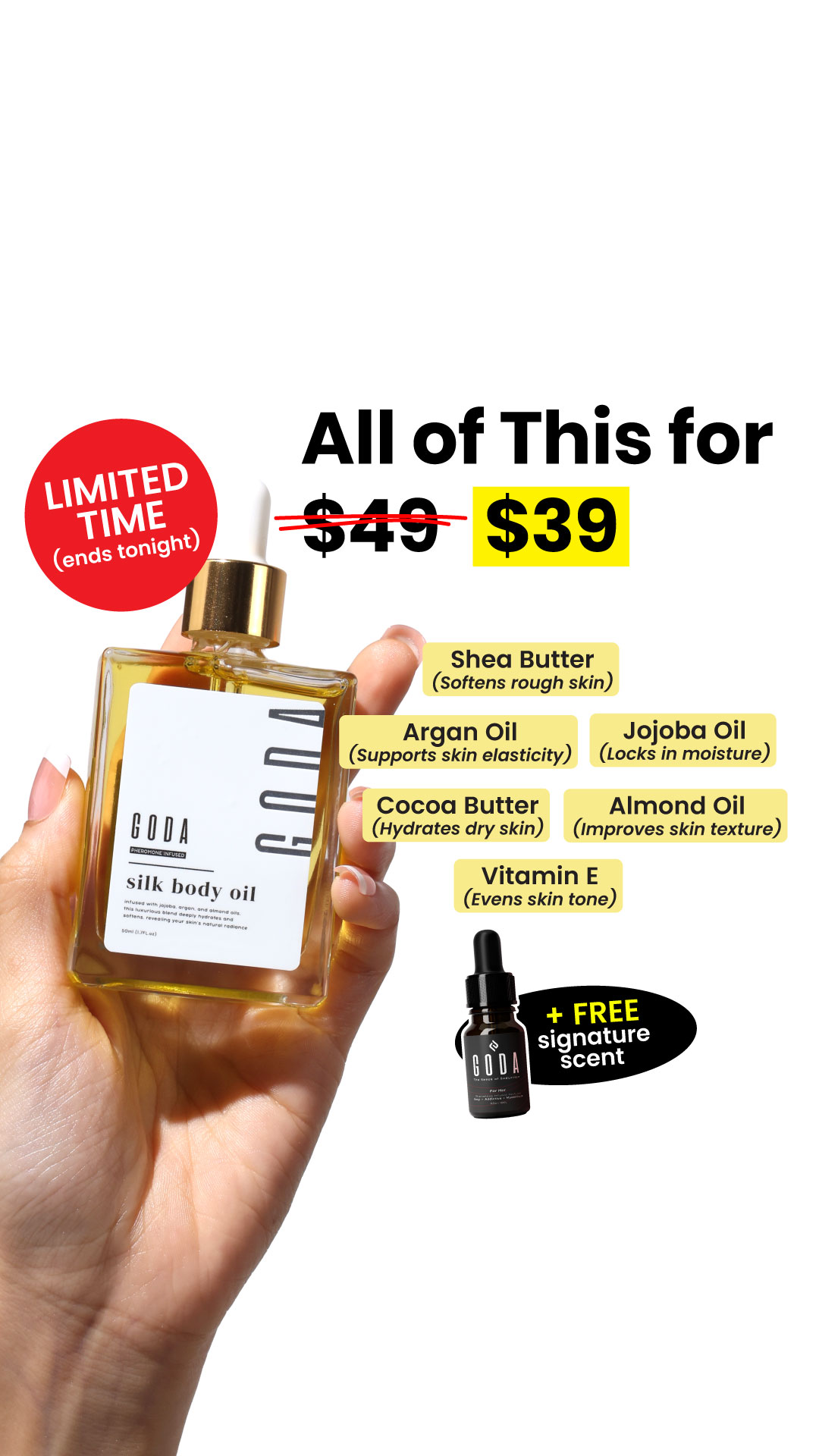 Goda Perfume Facebook ad