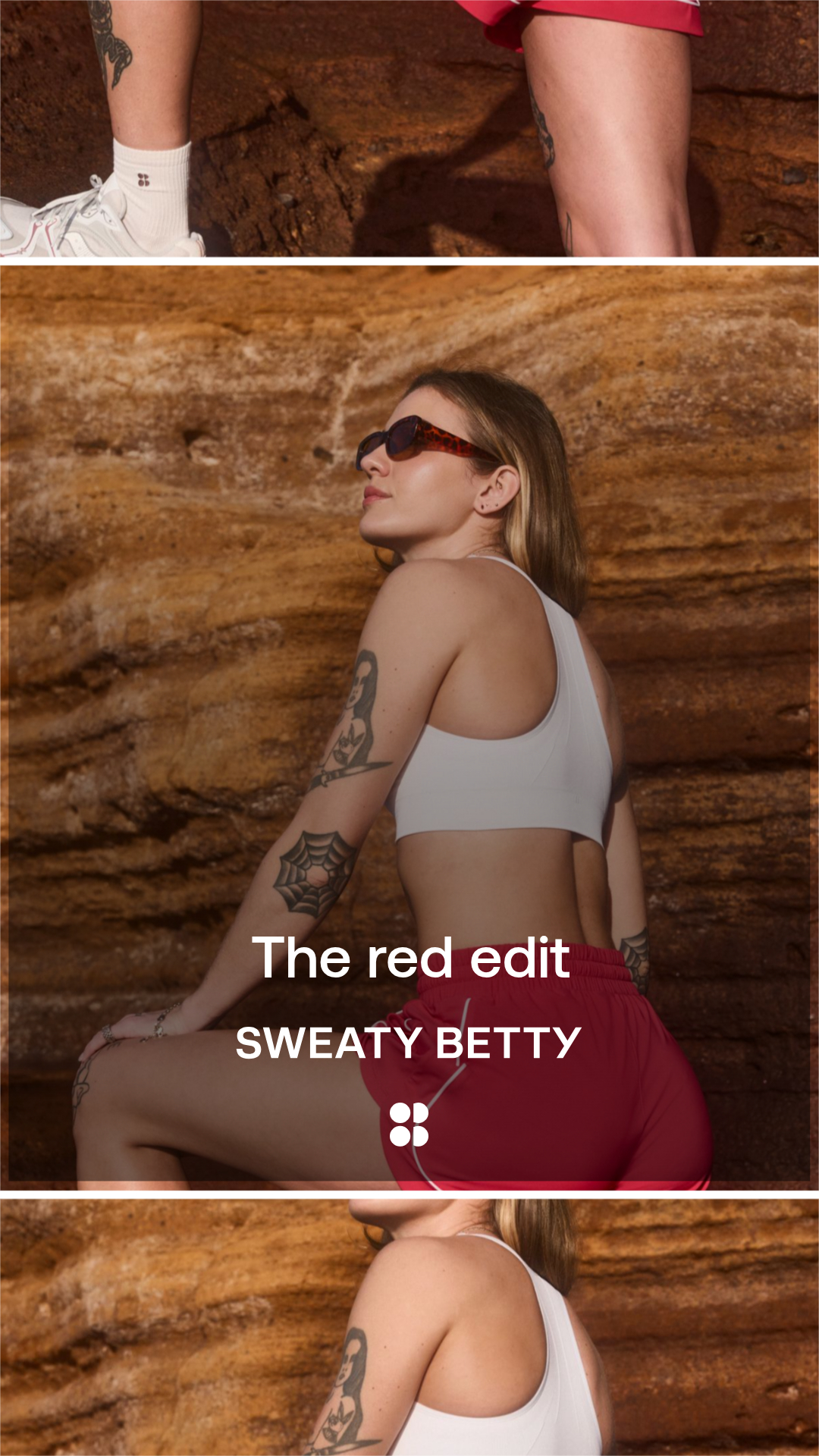 Sweaty Betty Facebook ad