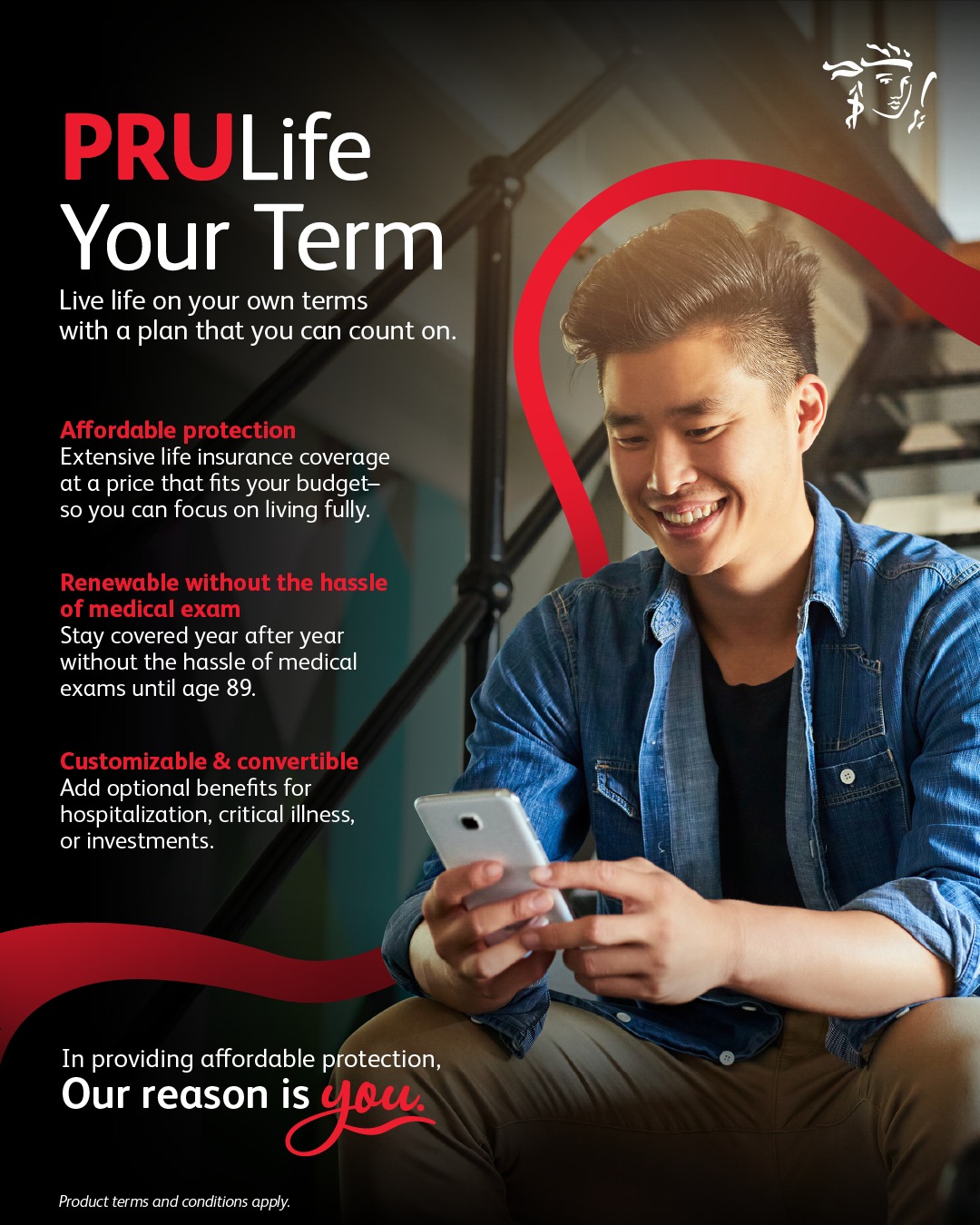 Pru Life UK Facebook ad