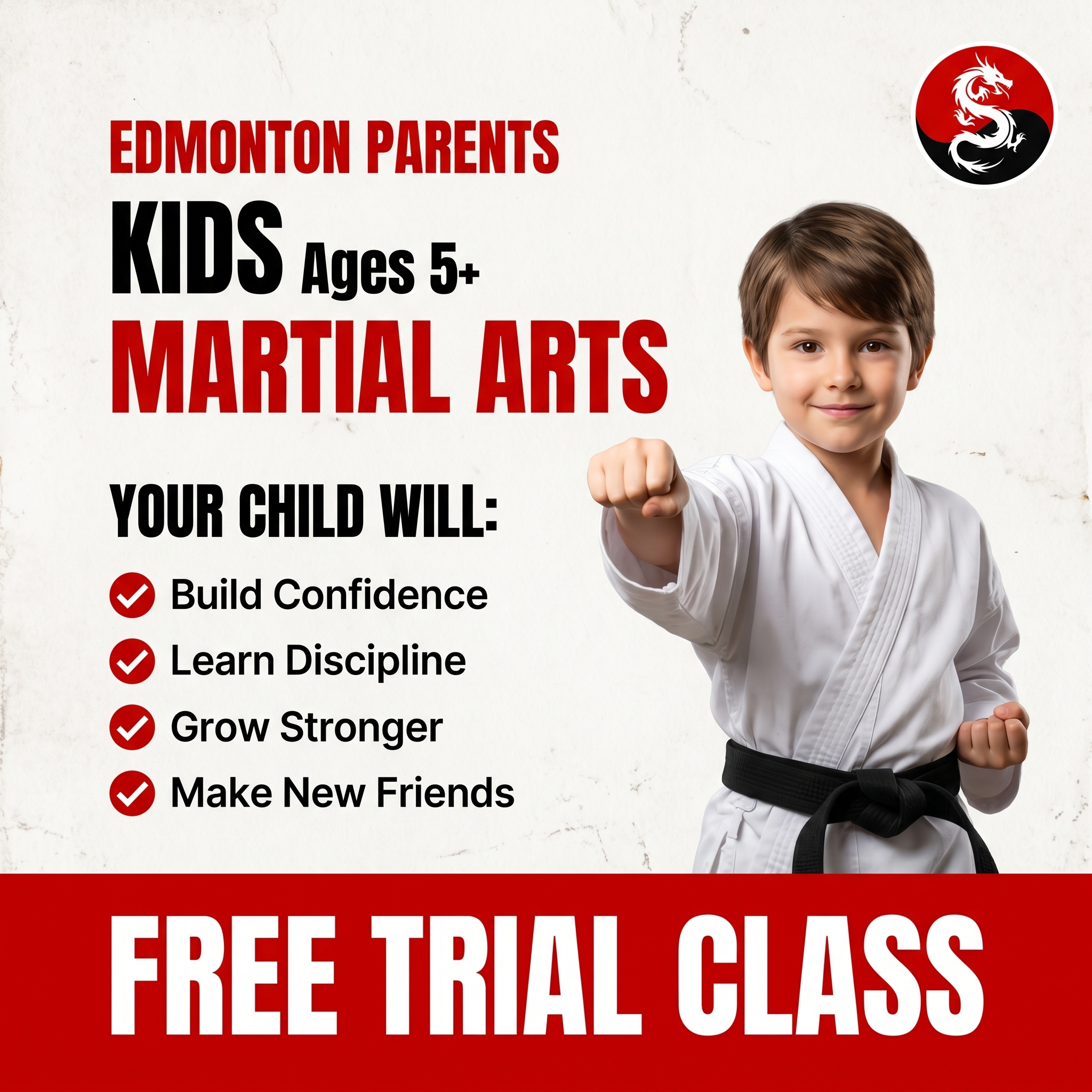 Impact Martial Arts Facebook ad