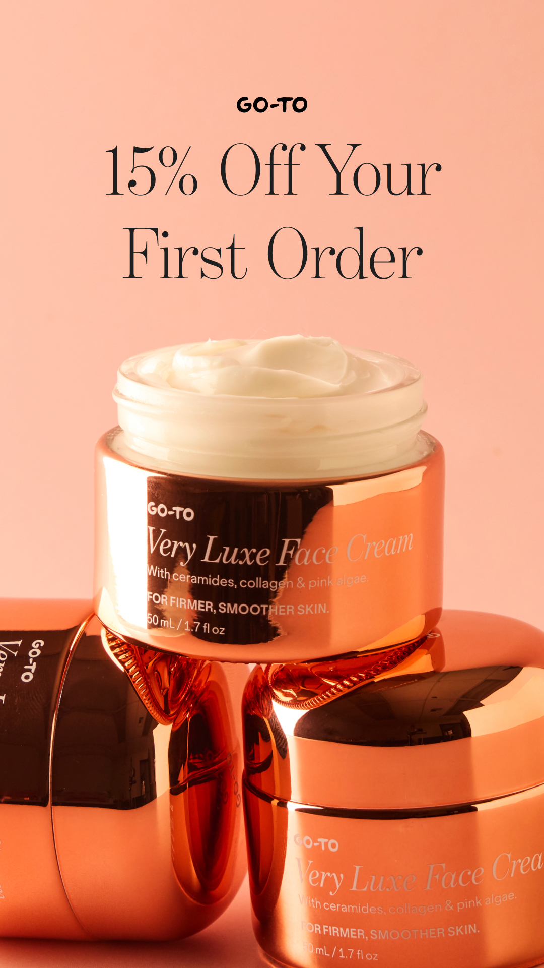 Go-To Skin Care Facebook ad