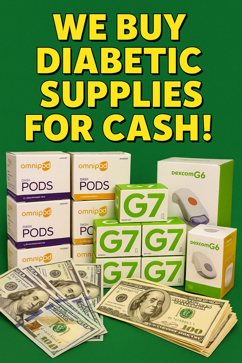 We Buy Diabetic Supplies-Mid Ohio Facebook ad