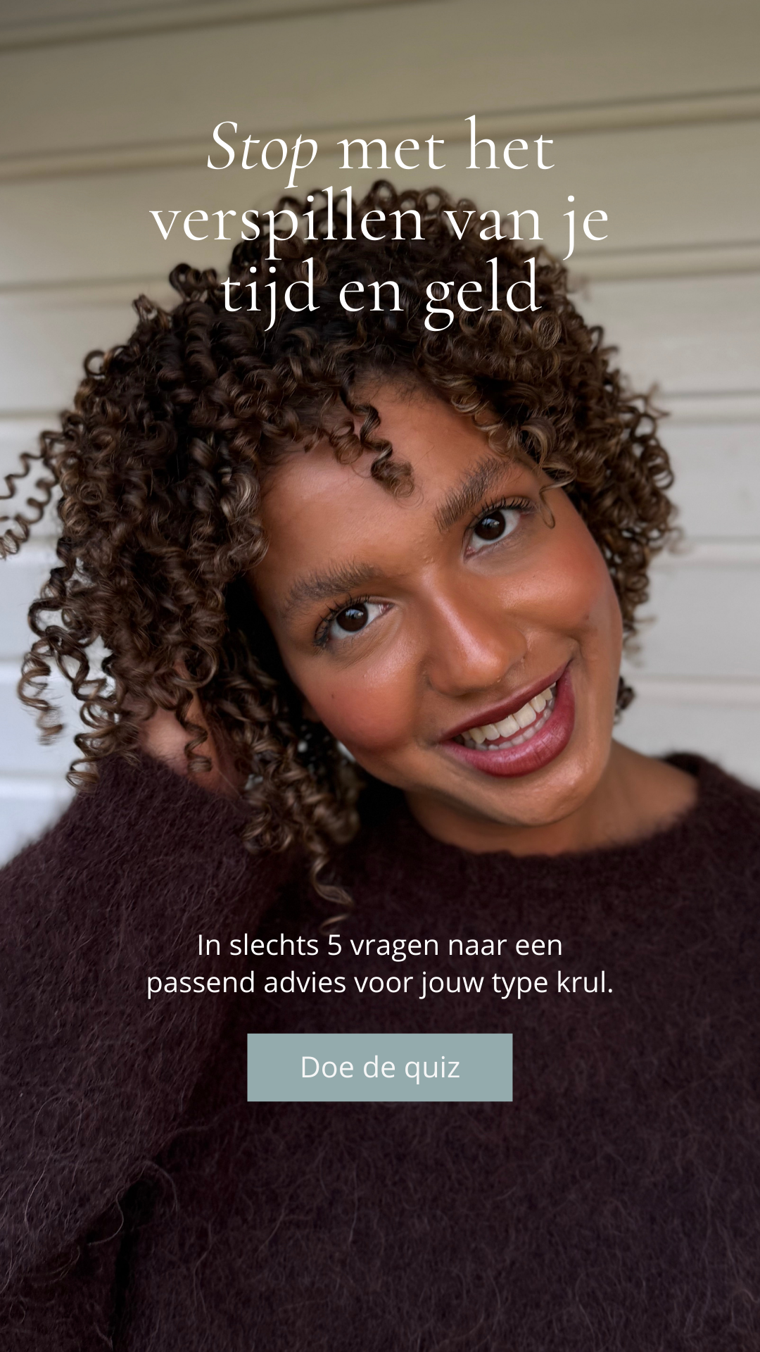Curly Boost by Monique Facebook ad