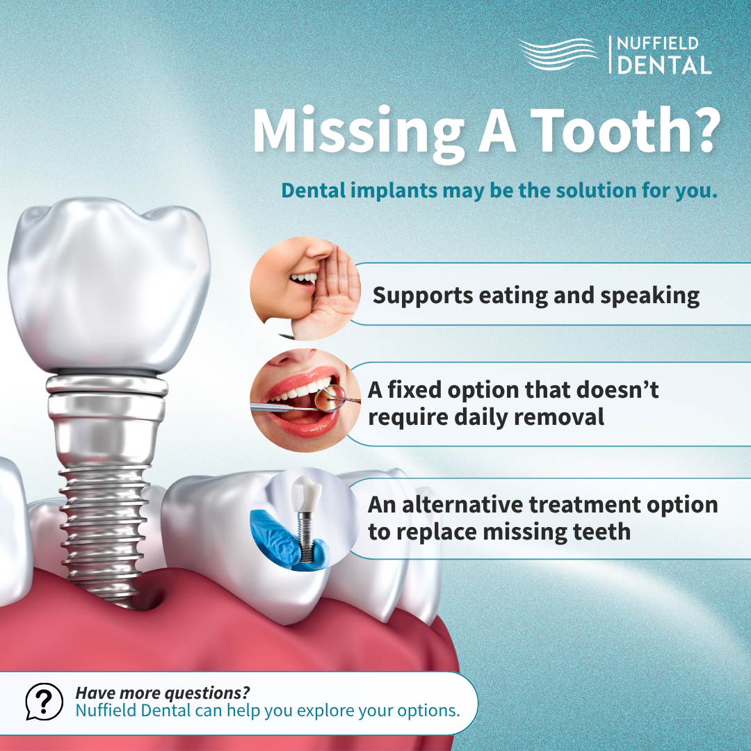 Nuffield Dental Facebook ad