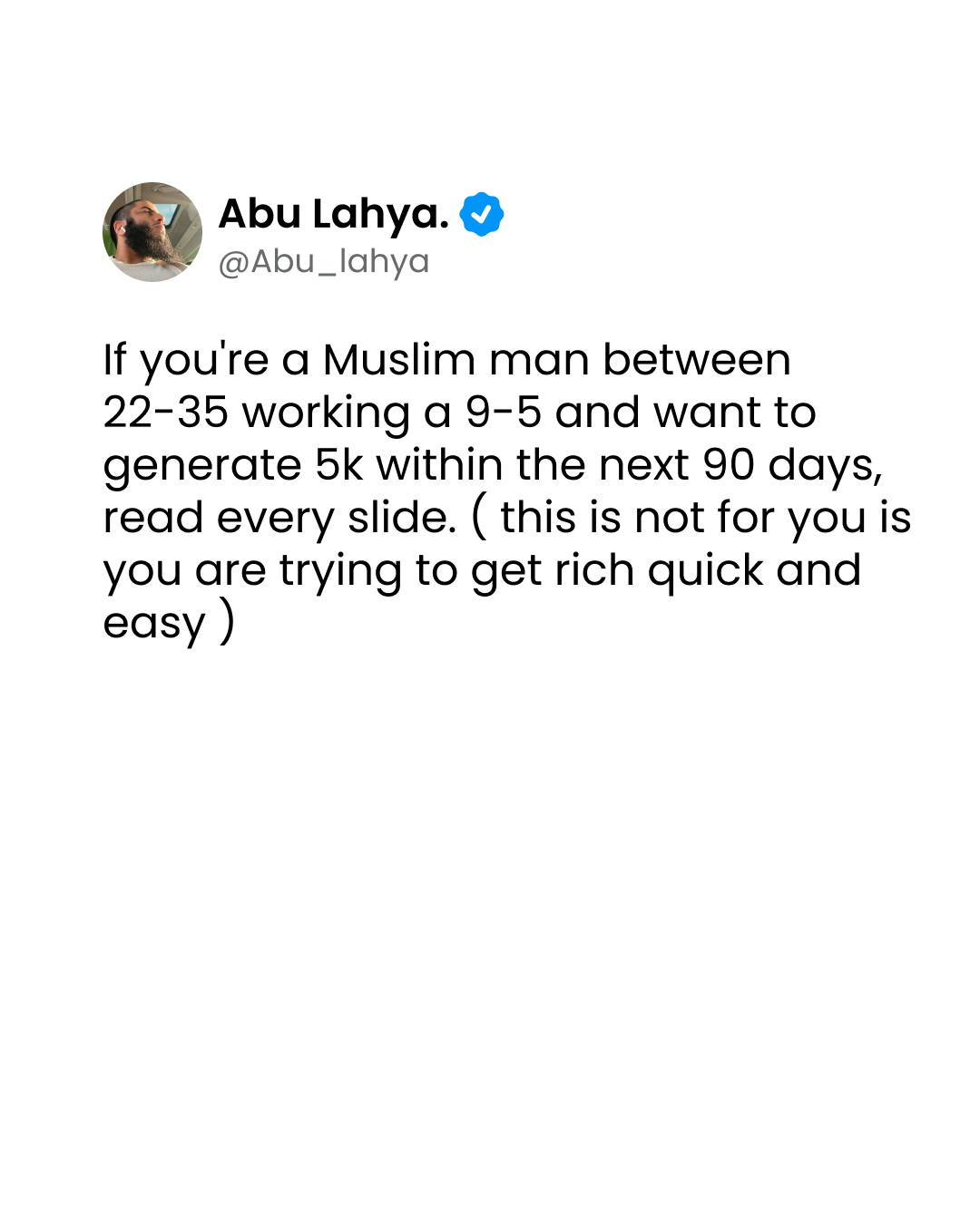 A.Lahya Facebook ad: Muslim men don’t want to hear this.