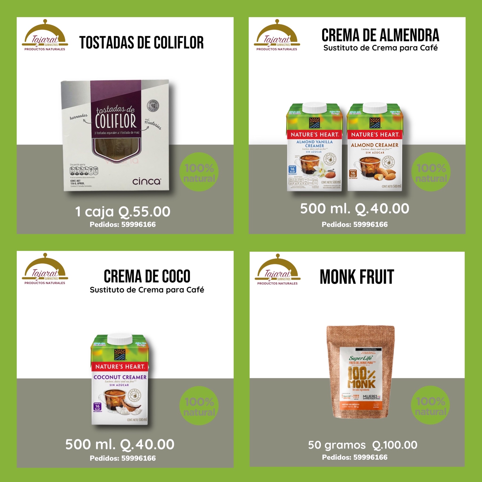 Tajaral Banquetes Facebook ad: Nuevos Productos para tener una VIDA SANA aptos…