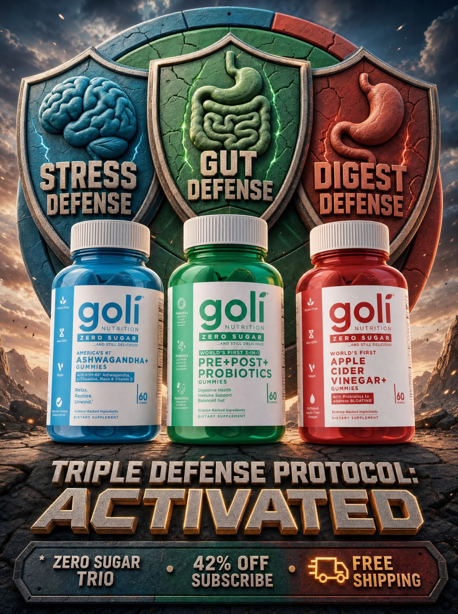 Goli Facebook ad