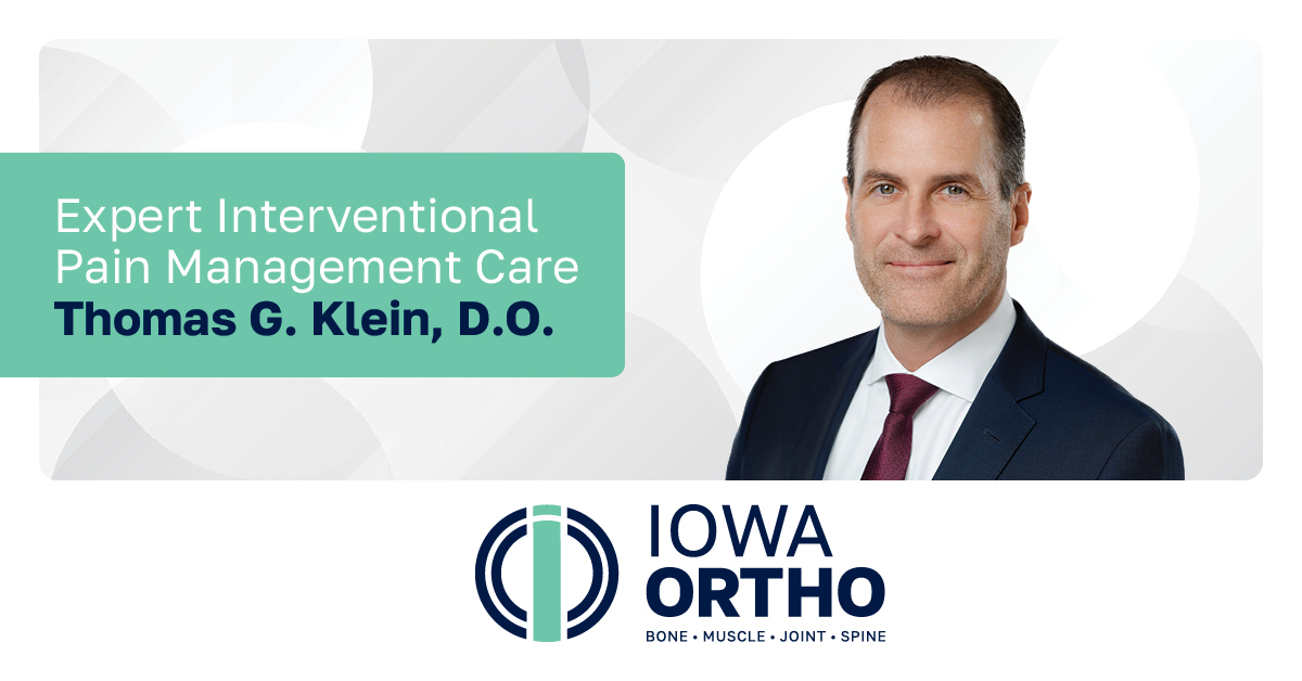 Iowa Ortho Facebook ad from Jan 1, 2026