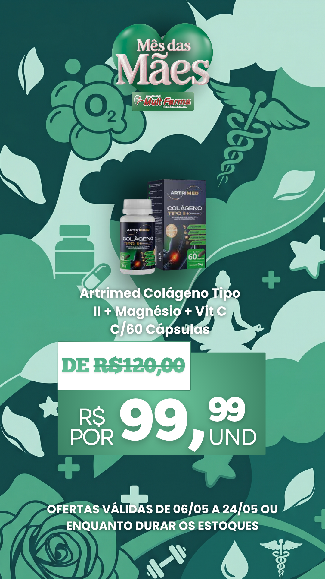 Mult Farma - Loja Jacarezinho Facebook ad from May 9, 2026