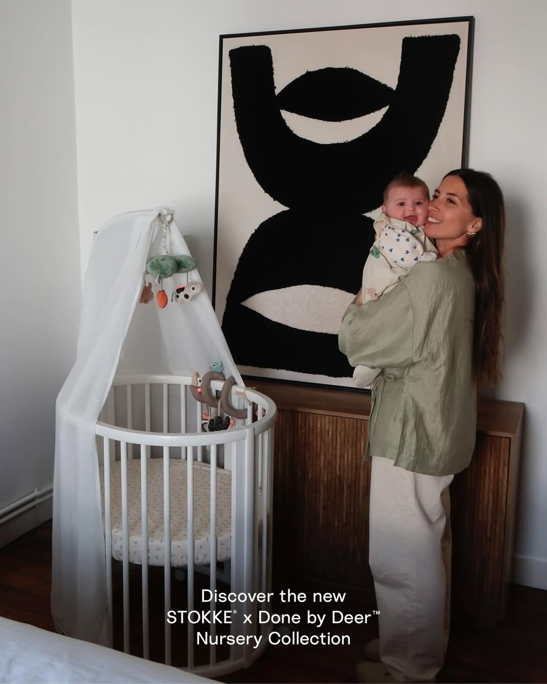Stokke Facebook ad: 【 舒適與設計結合|Stokke x Done by Deer 】