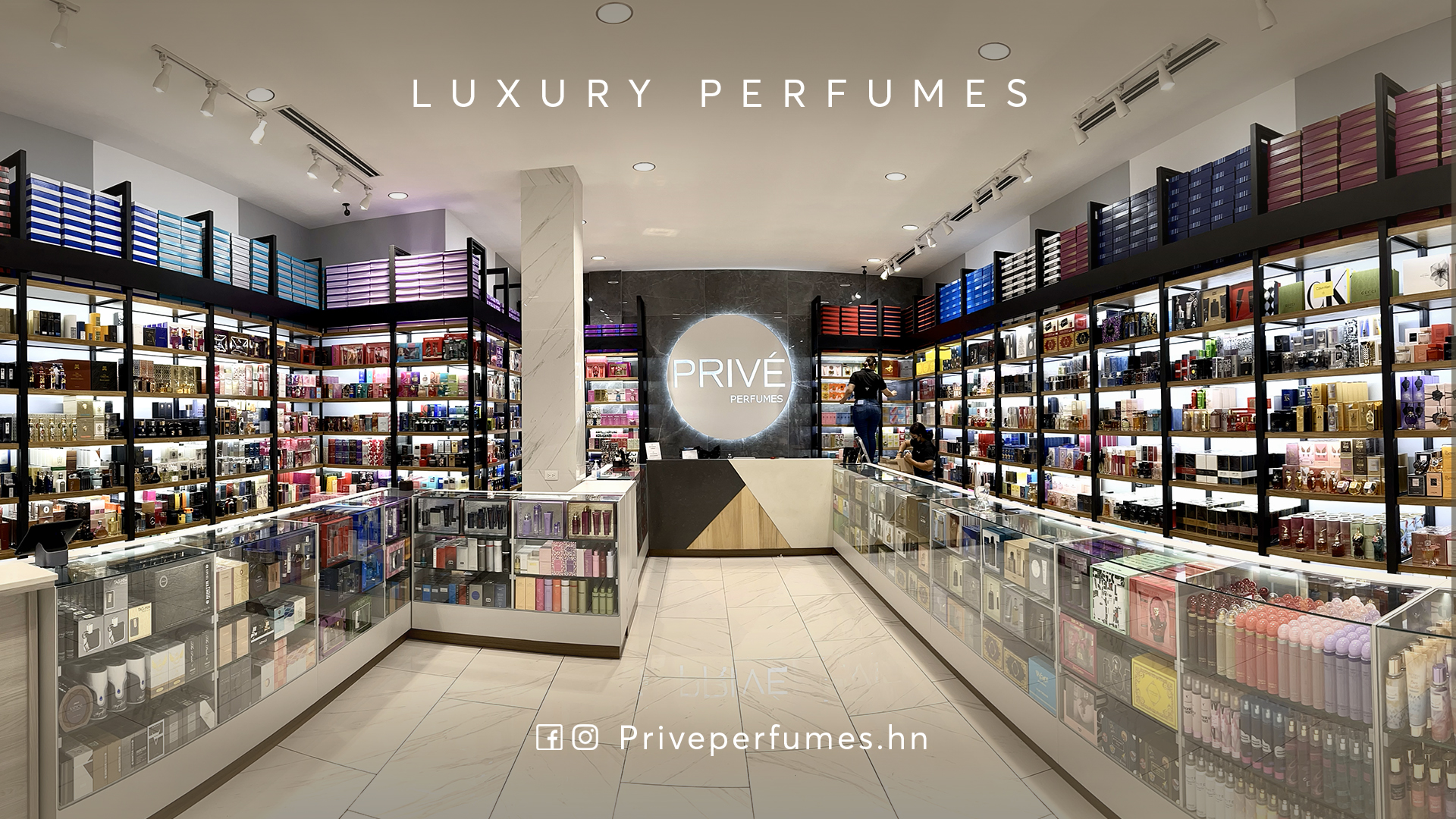 Privé Perfumes Facebook ad