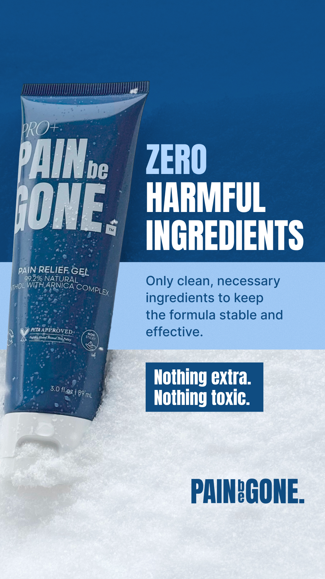 Pain Be Gone Pro Facebook ad