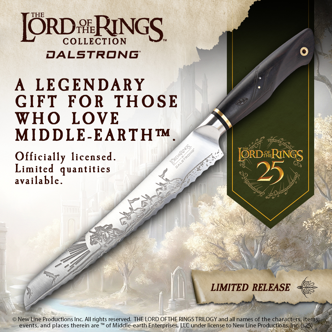 Dalstrong Facebook ad: The Lord of the Rings 25th Anniversary Edition