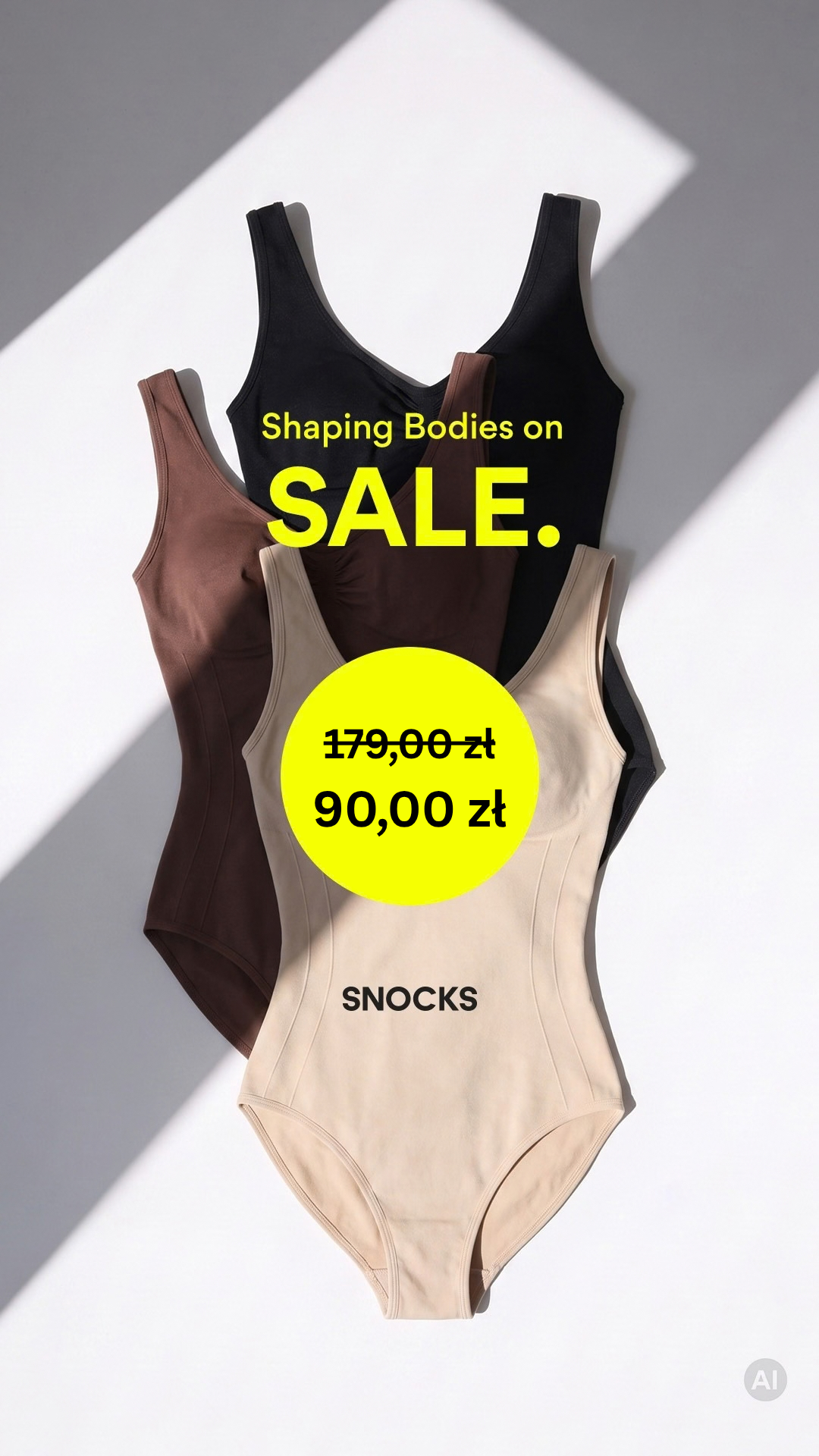 Snocks Facebook ad: Teraz oszczędź do 50%