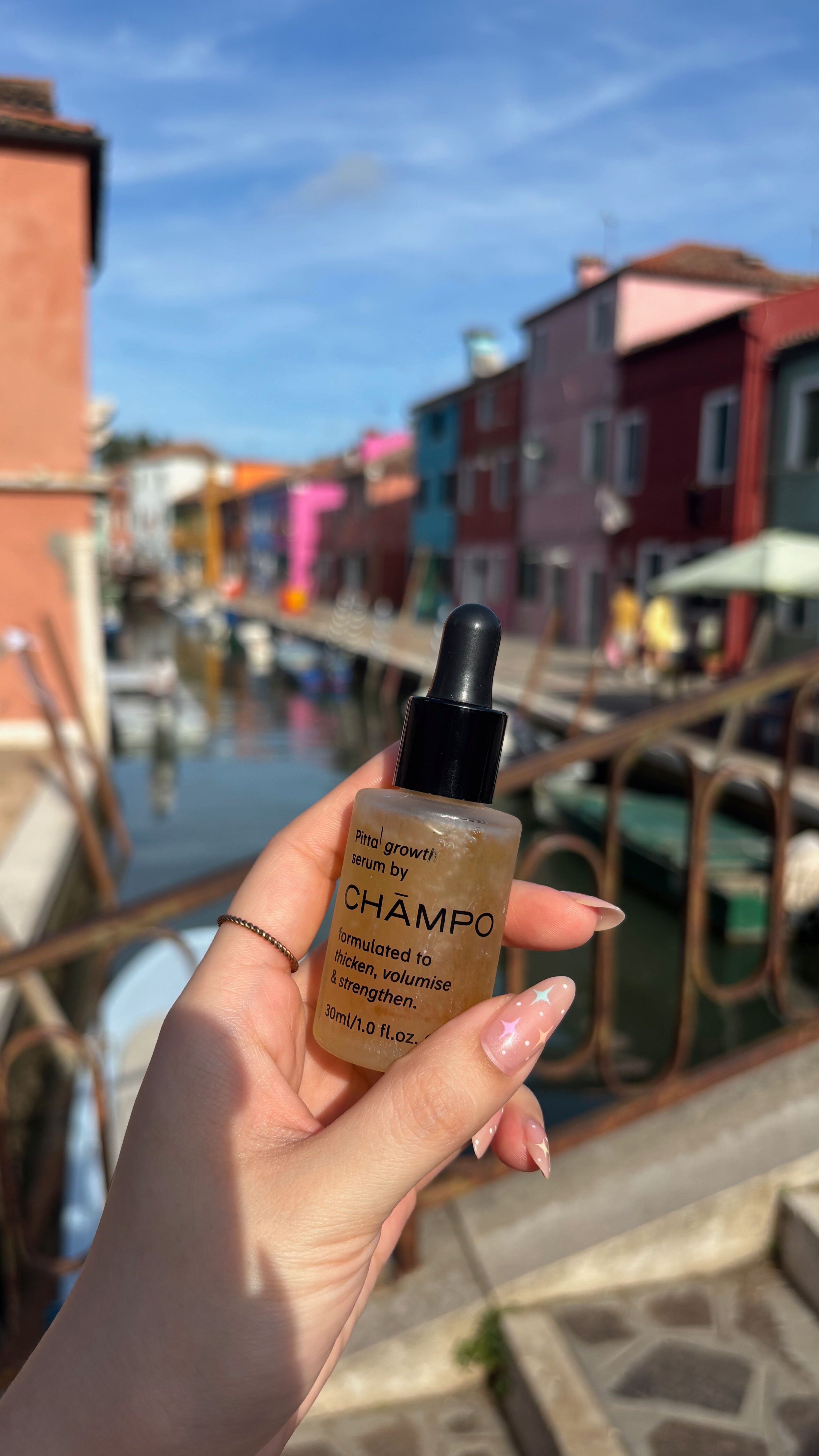 Chāmpo Haircare Facebook ad