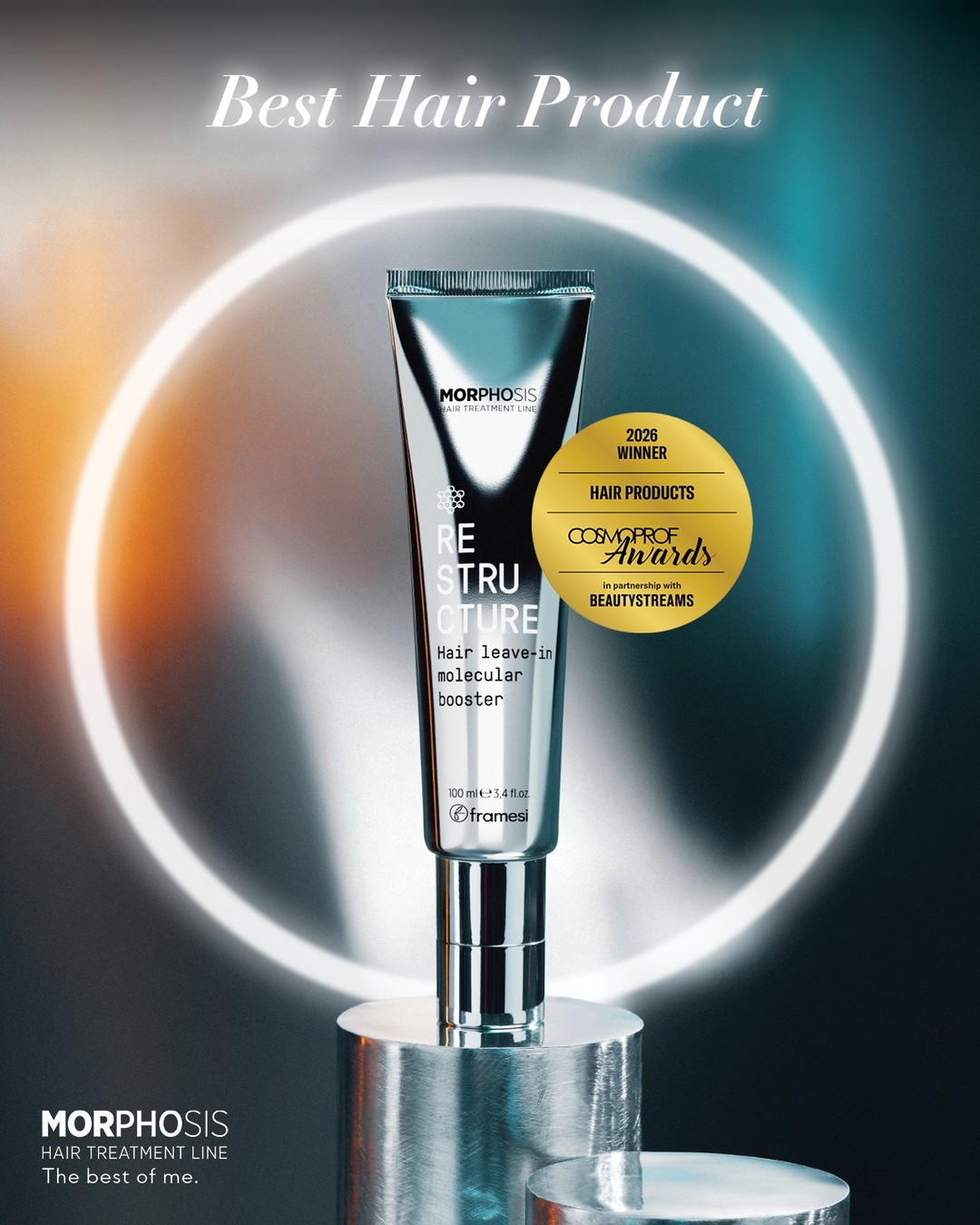 Framesi USA Facebook ad: The new gold standard in bond repair.