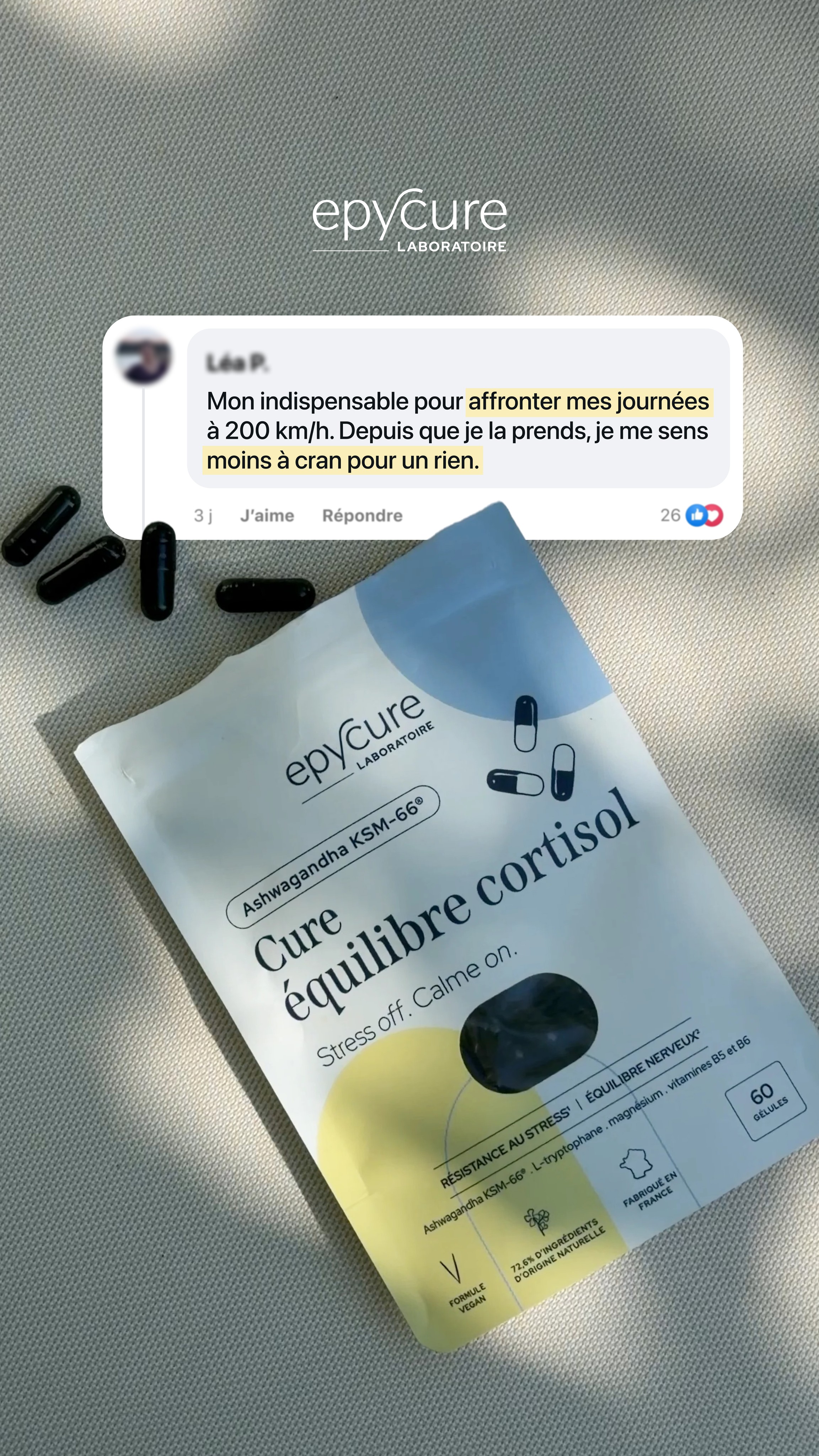 Epycure Facebook ad
