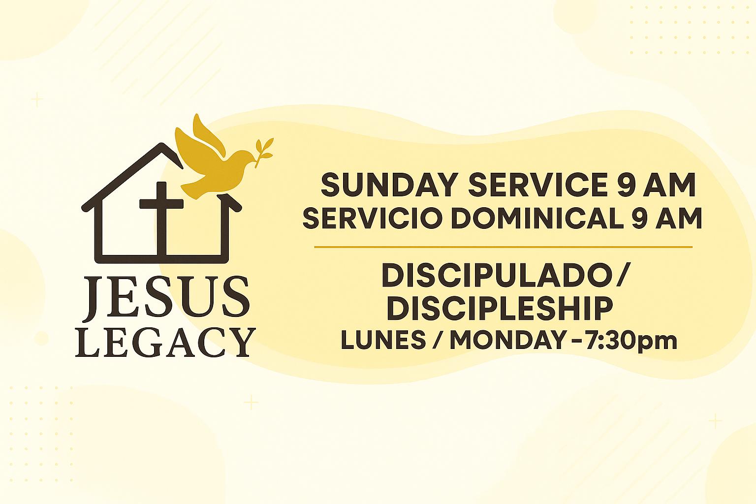 Jesus Legacy Facebook ad: Jesus Legacy es una comunidad elegida por Dios…