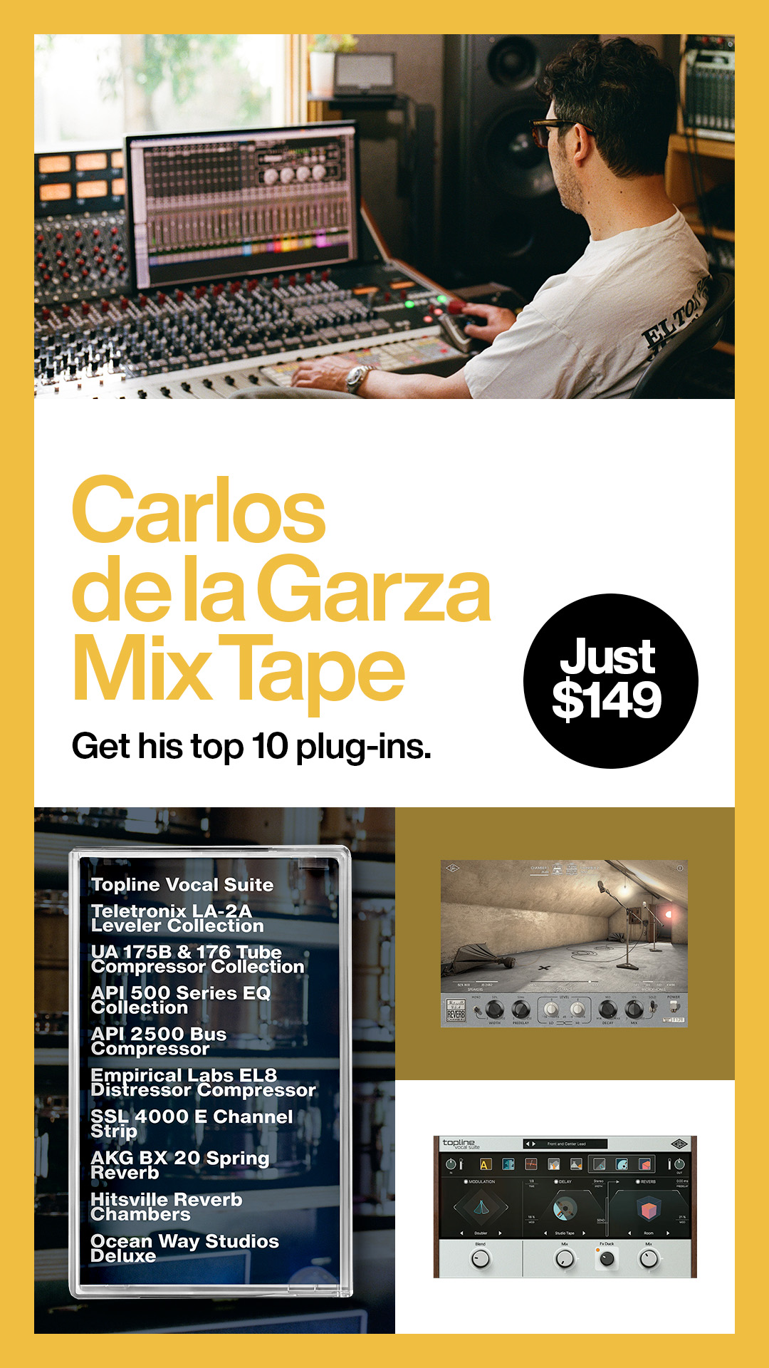 Universal Audio Facebook ad
