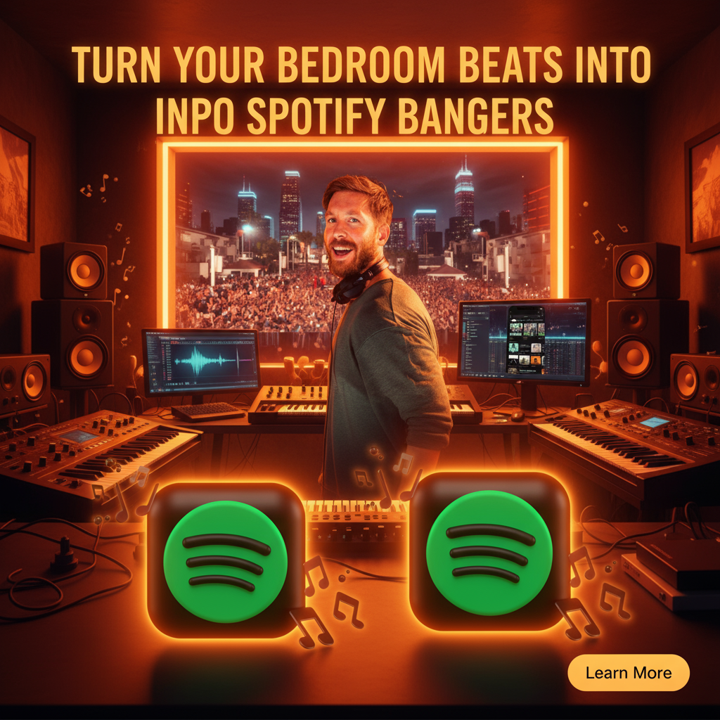Playlist Booker Facebook ad