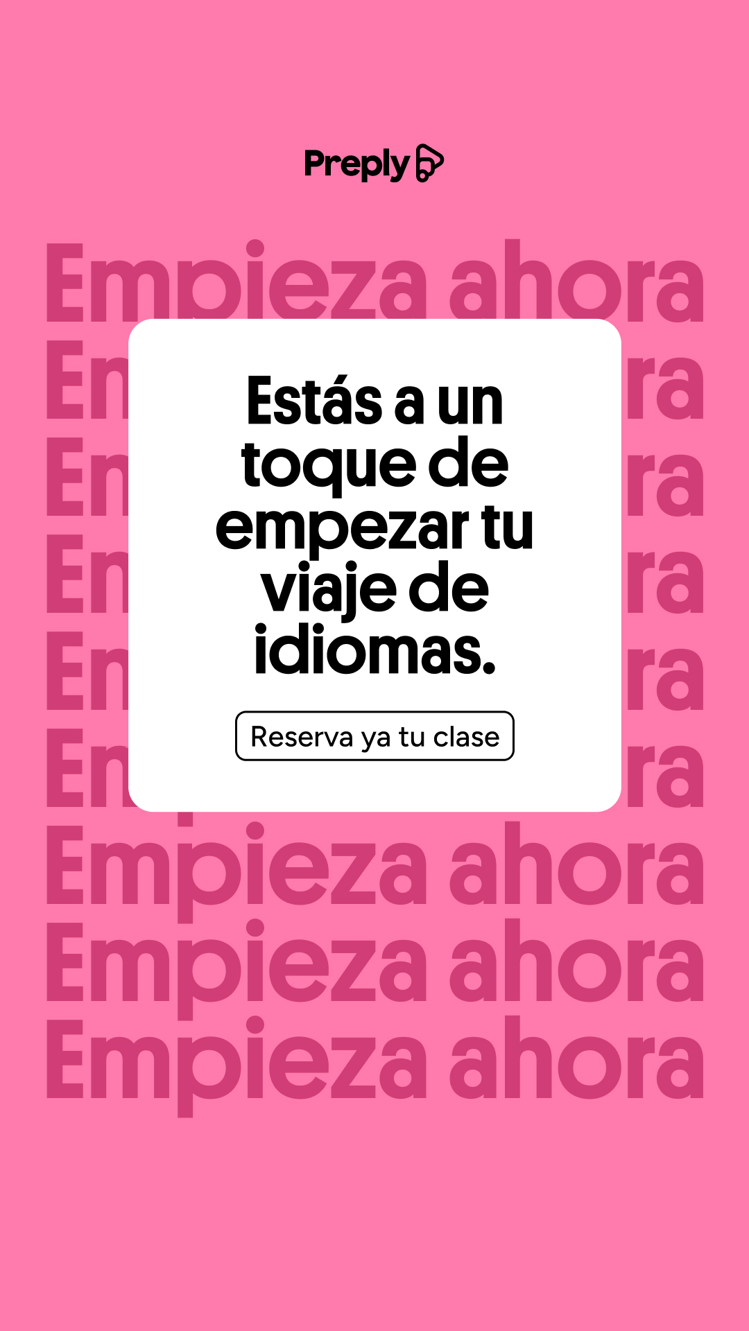 Preply Facebook ad