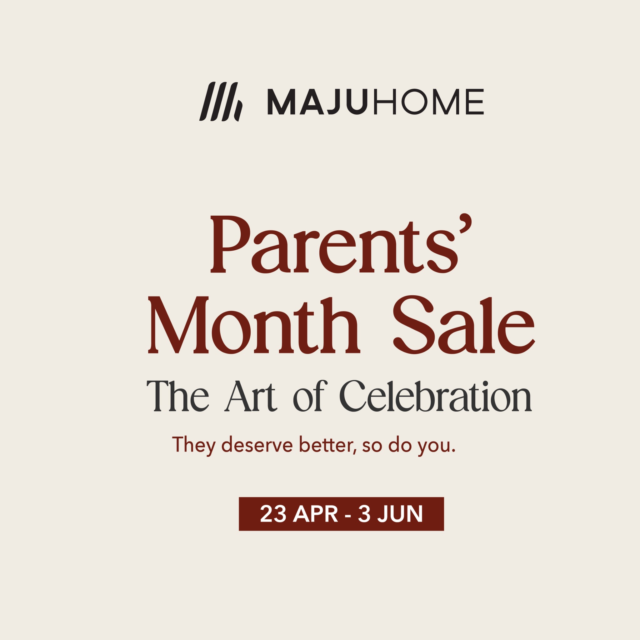 MAJUHOME Concept Facebook ad