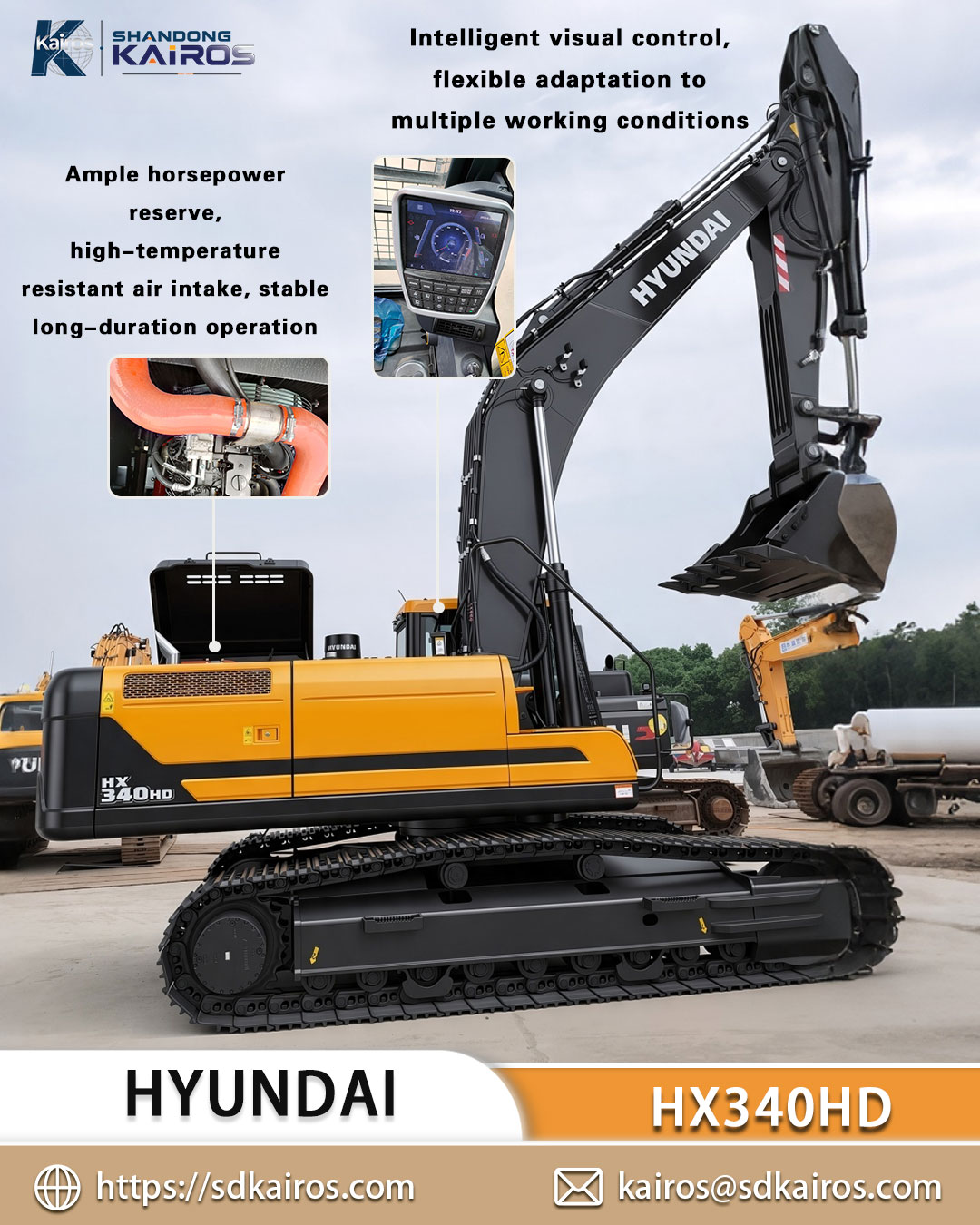 Shandong Kairos International Trading-1 Facebook ad: contact us