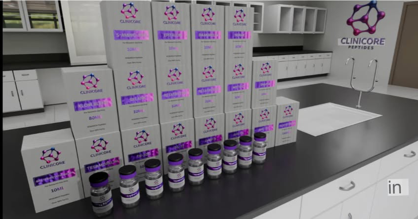Clinicore Facebook ad: Health/beauty