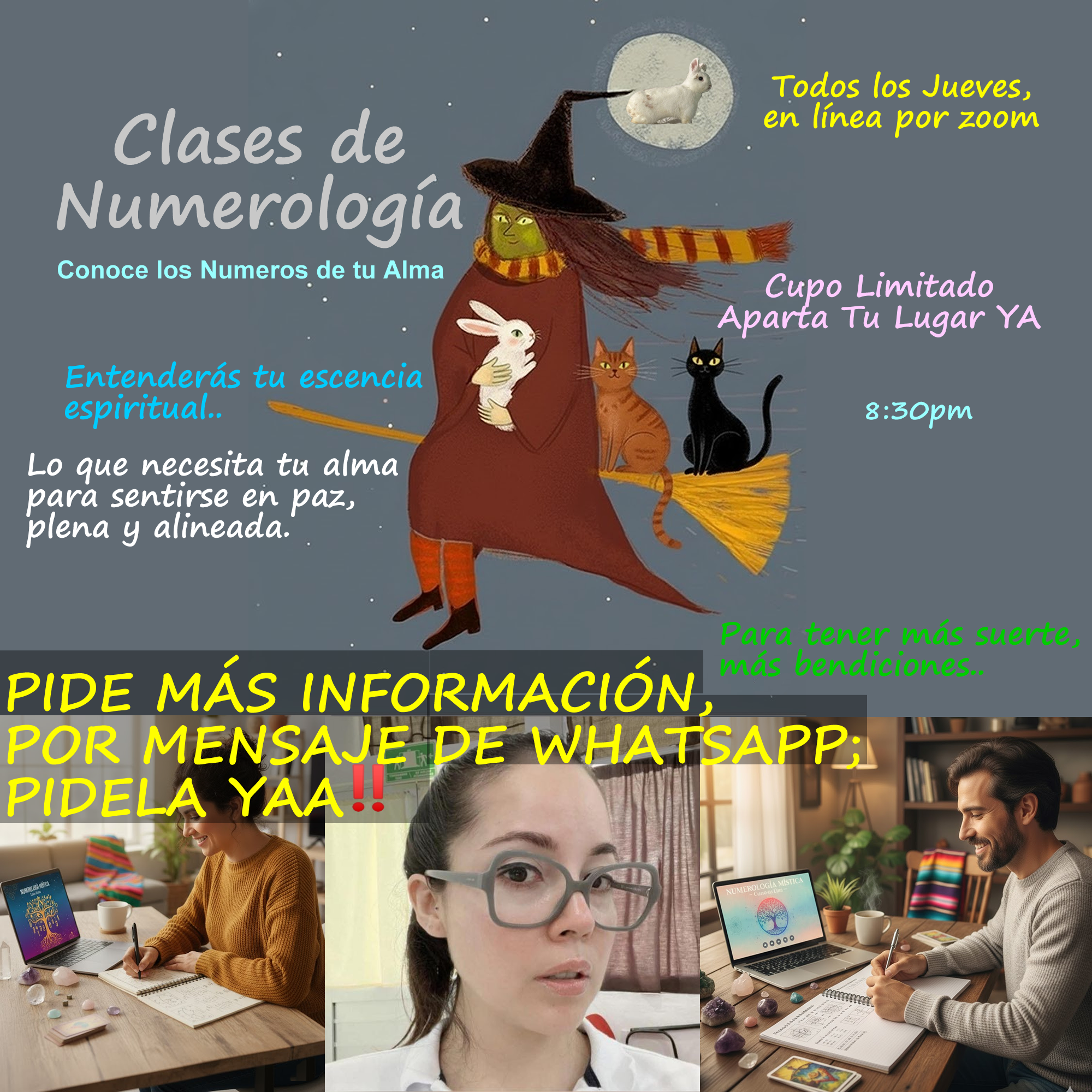 Revolucionate Facebook ad: Más Información por Mensaje