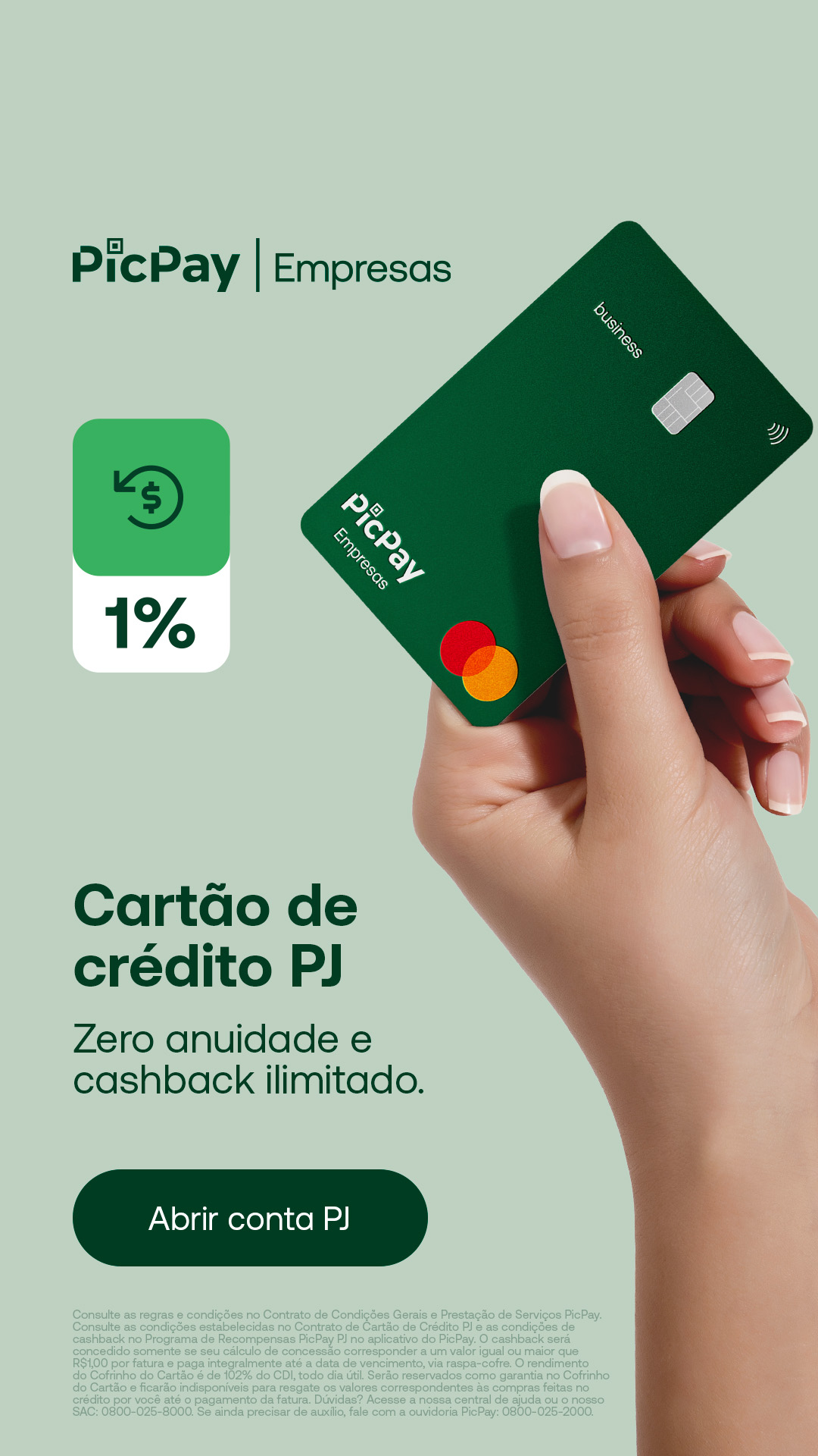 PicPay Facebook ad