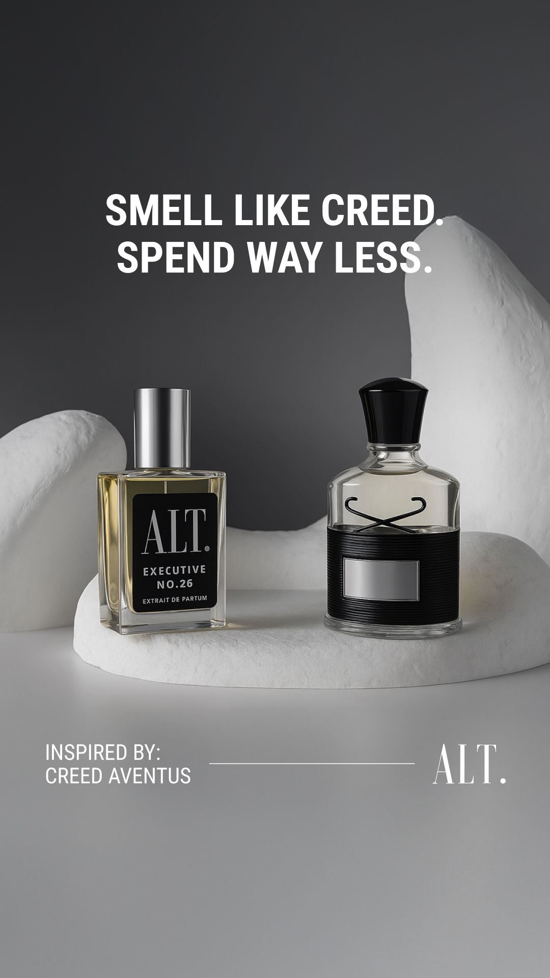 ALT. Fragrances Facebook ad
