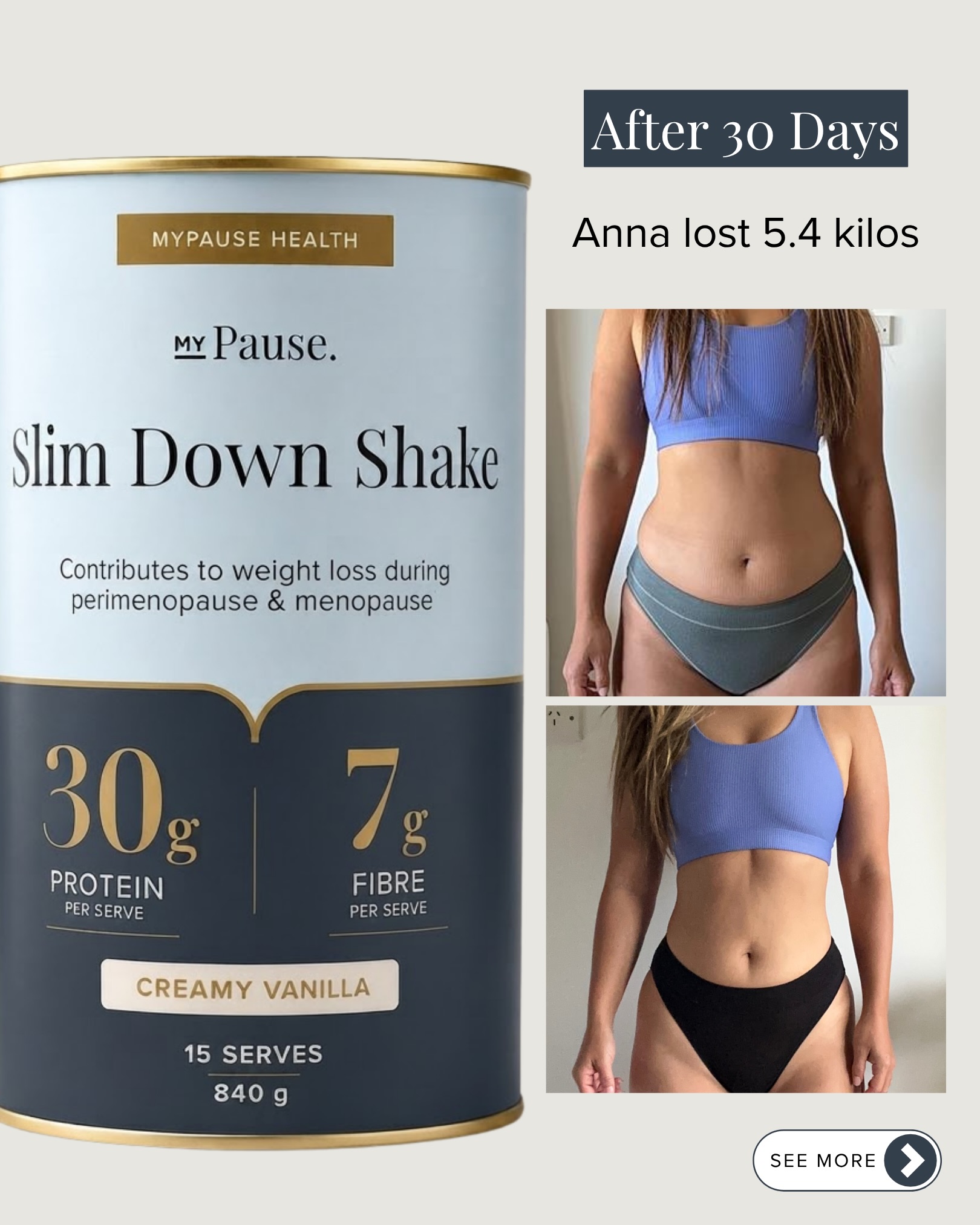 MyPause Health Facebook ad