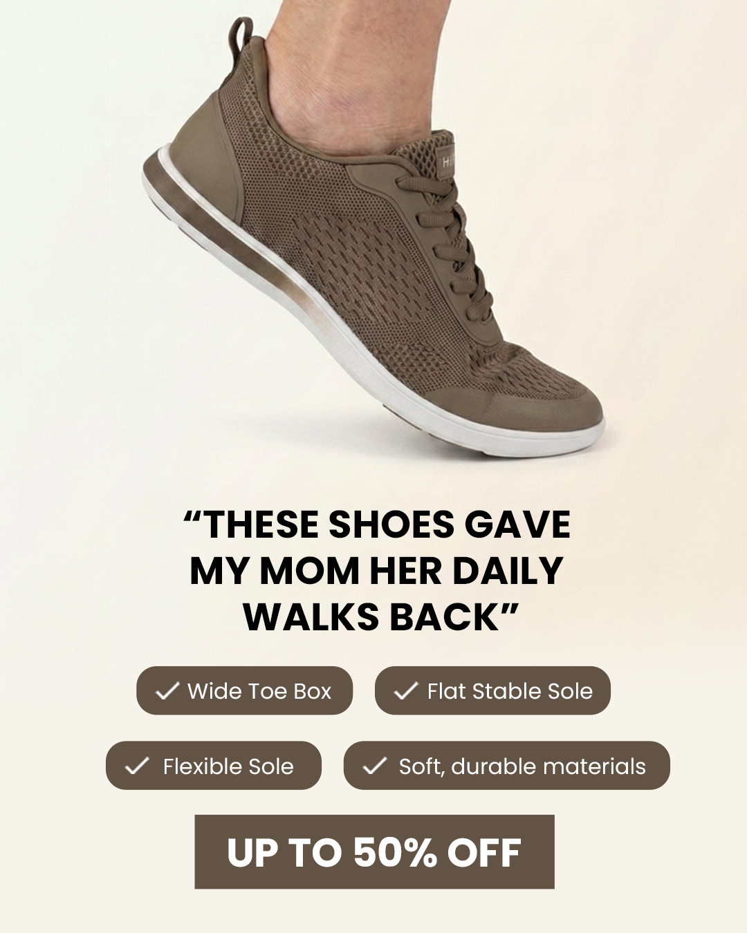 HIKE Footwear Facebook ad