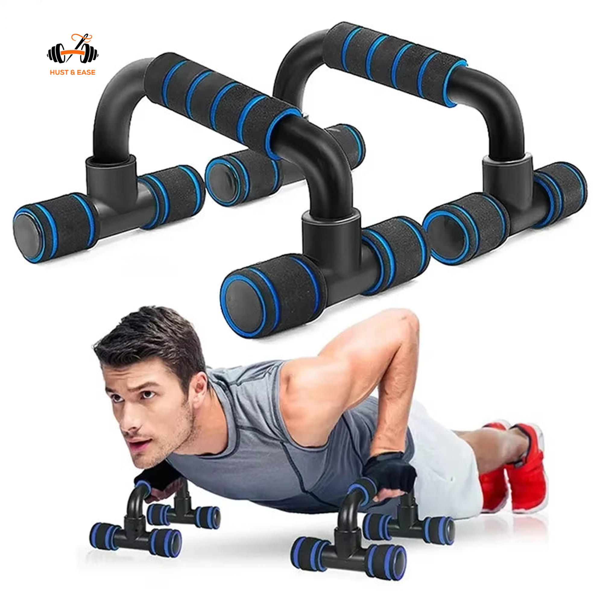 Hust and Ease Facebook ad: Get 10% OFF the Ab Roller Coaster Wheel- Use Code WELCOME10