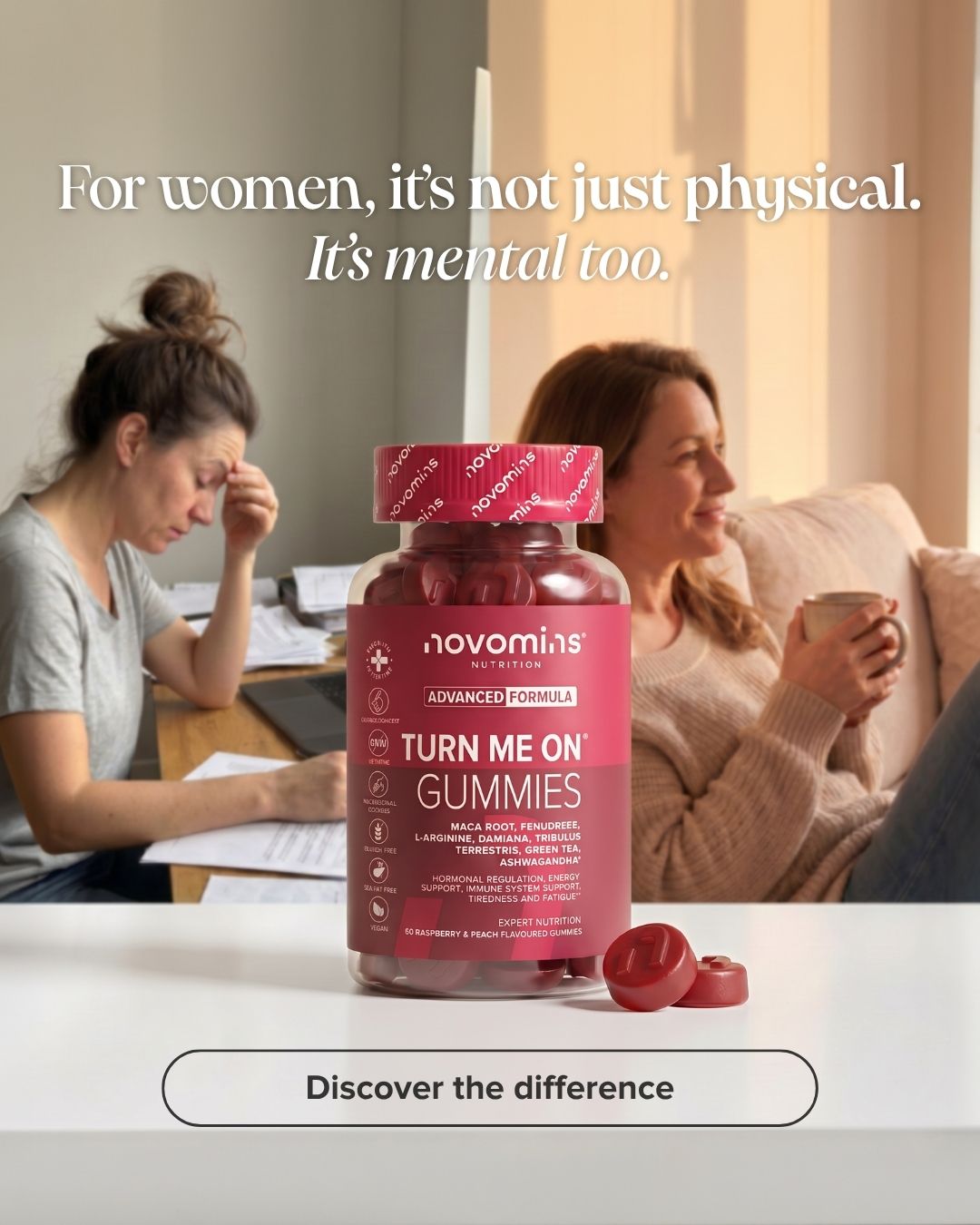 Novomins Nutrition Facebook ad