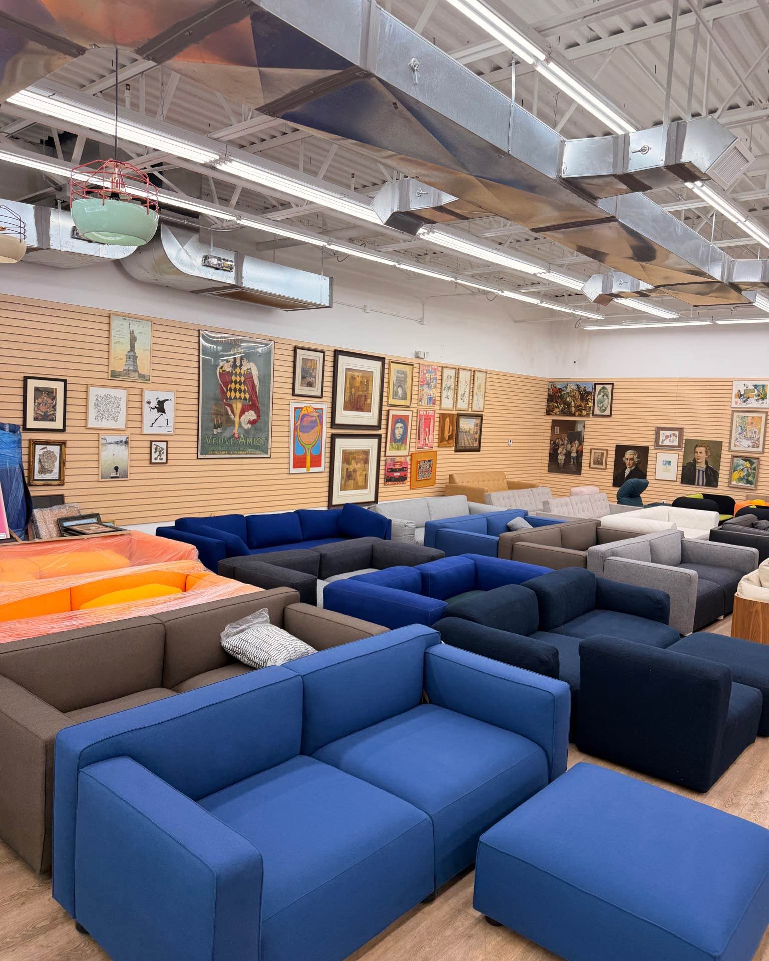 Joshua Goldfeder Facebook ad: HUGE Designer Furniture SALE - Knoll, Cassina, Herman…