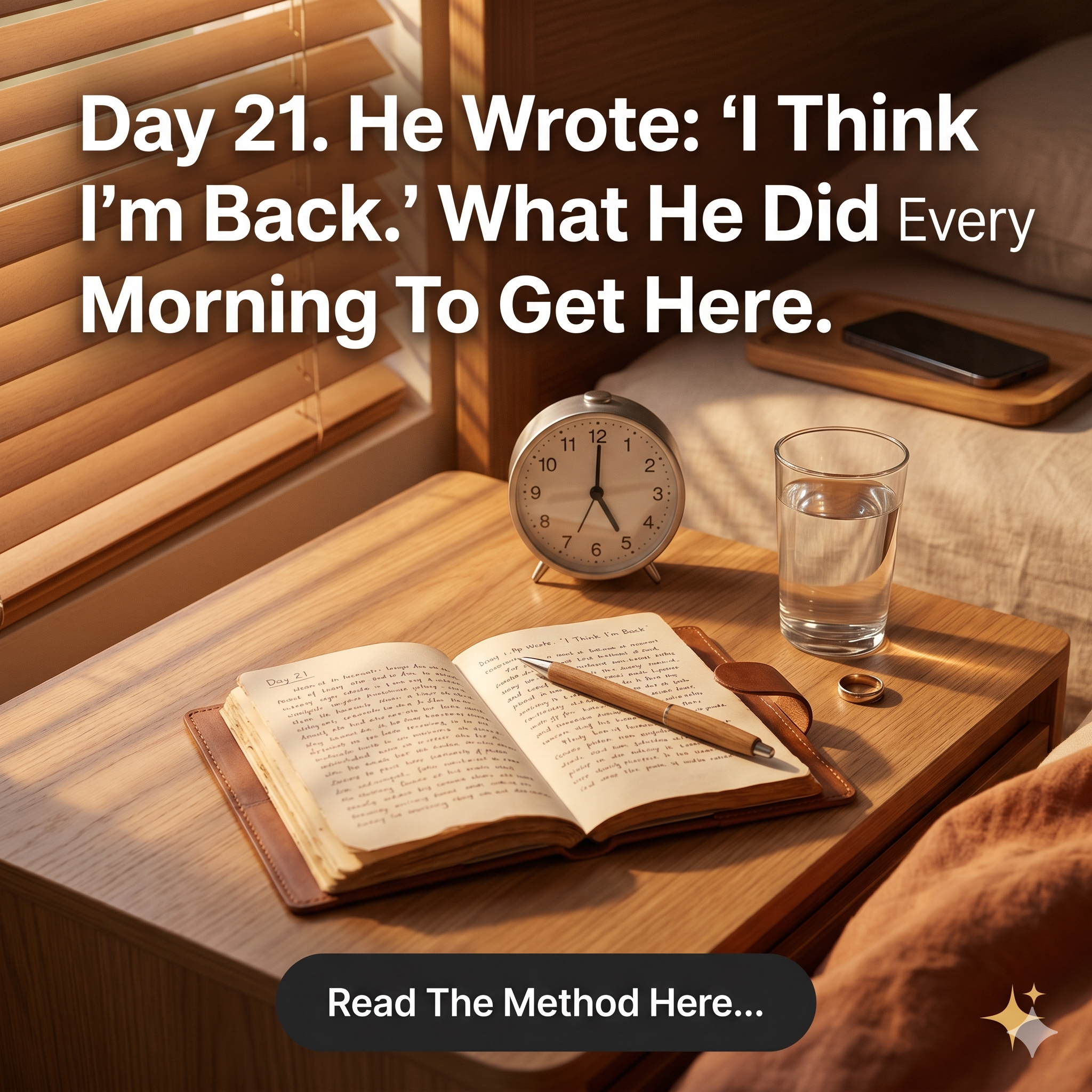 Digital Vault Co Facebook ad: 15 Minutes. Before Anyone Woke Up.