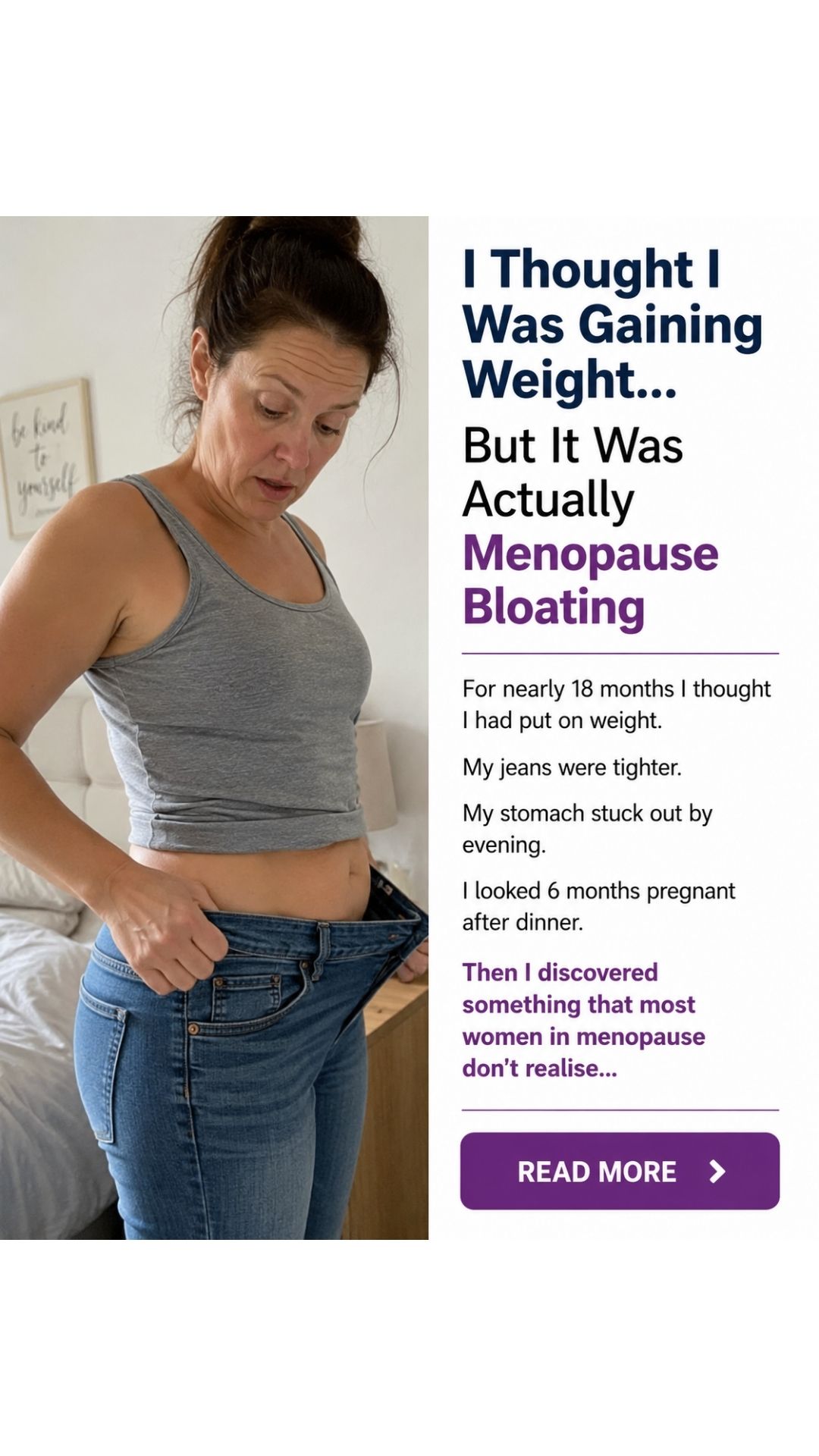 Beyond The Bloat Facebook ad