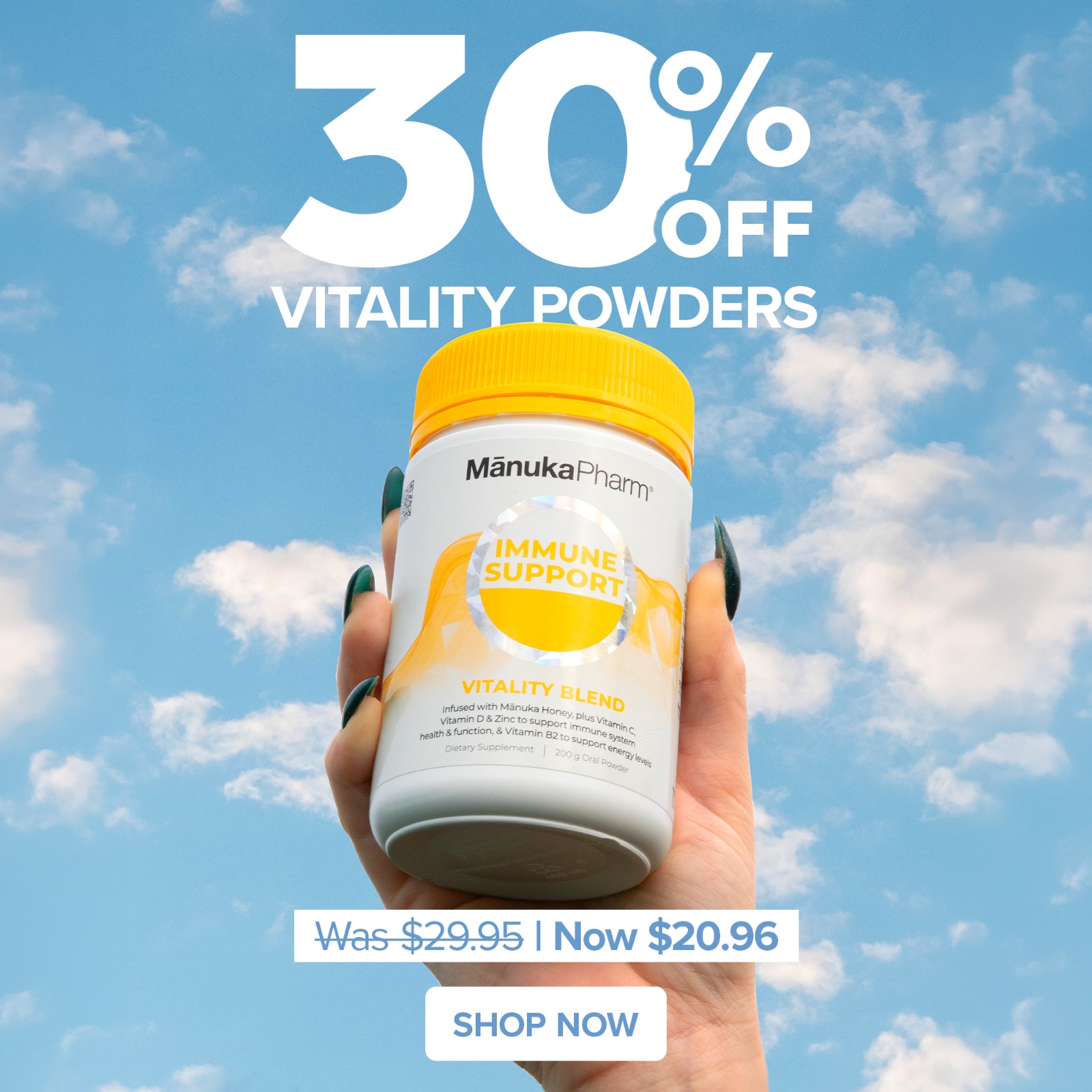 Manuka Doctor New Zealand Facebook ad