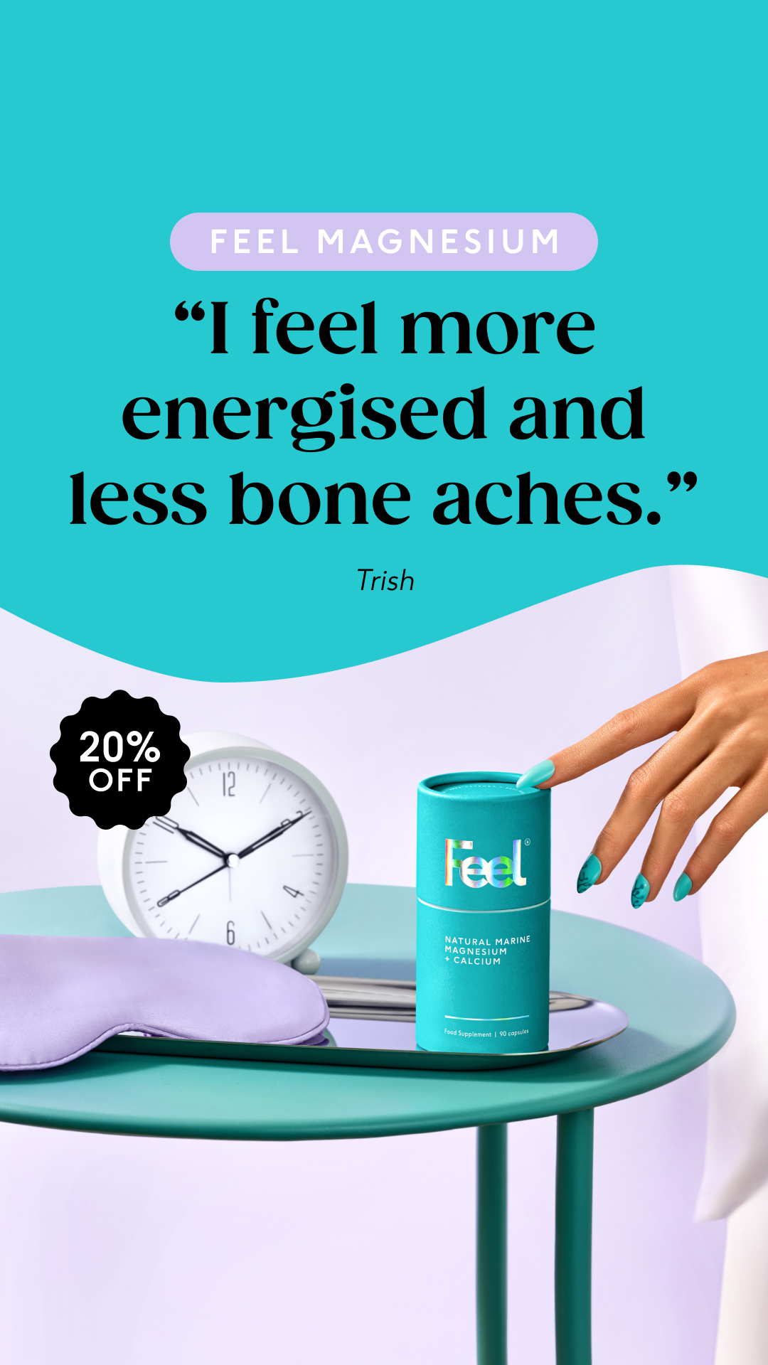 Feel Facebook ad